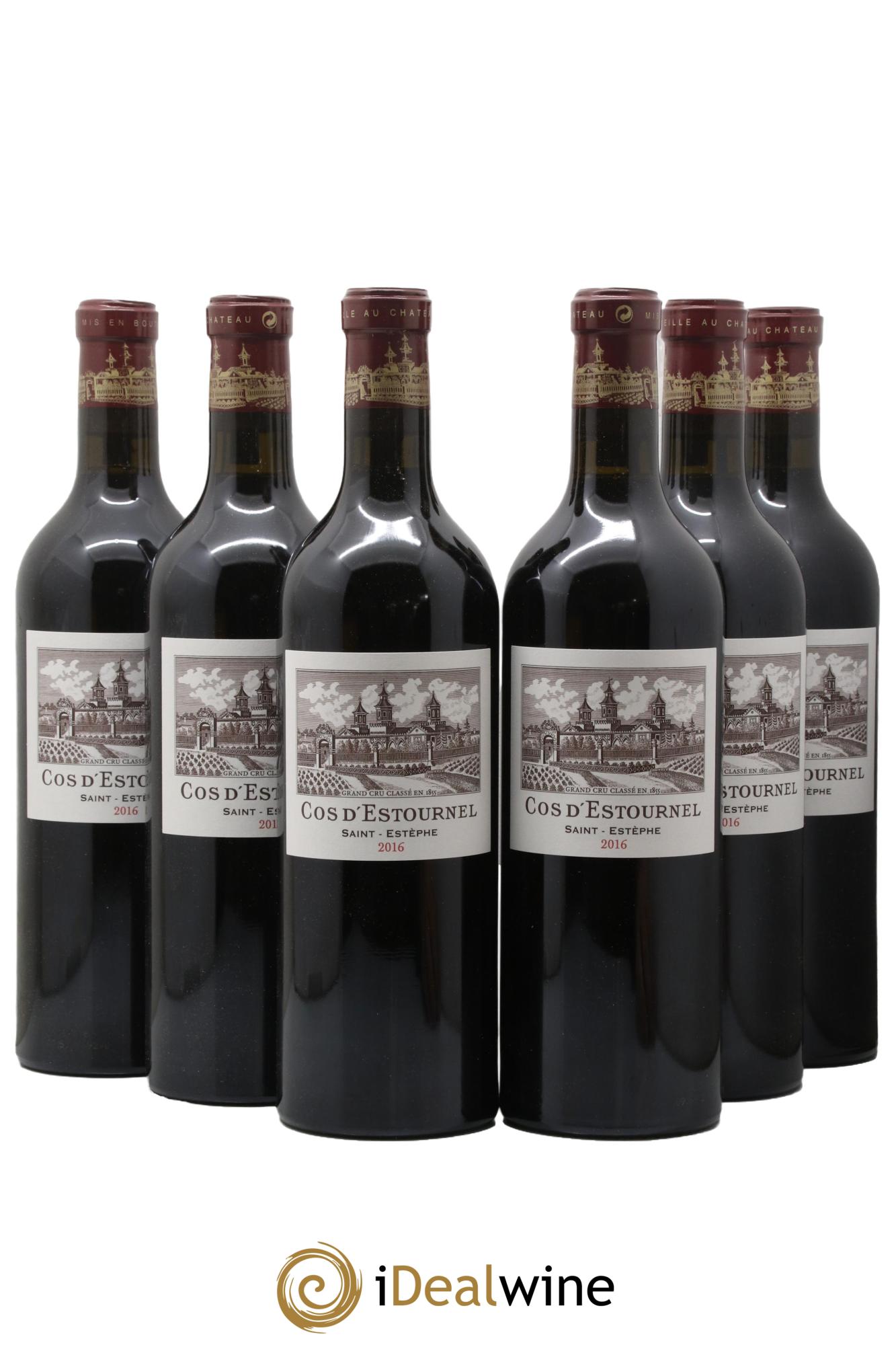 Cos d'Estournel 2ème Grand Cru Classé 2016 - Lot of 6 bottles - 0