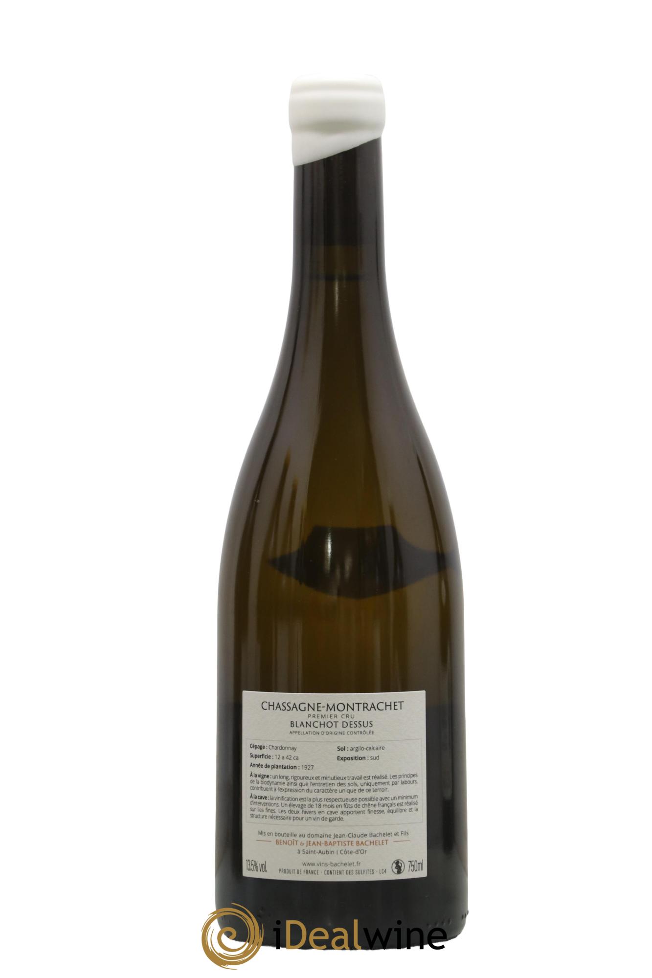 Chassagne-Montrachet 1er Cru Blanchot Dessus Jean-Claude Bachelet (Domaine) 2020 - Lotto di 1 bottiglia - 1