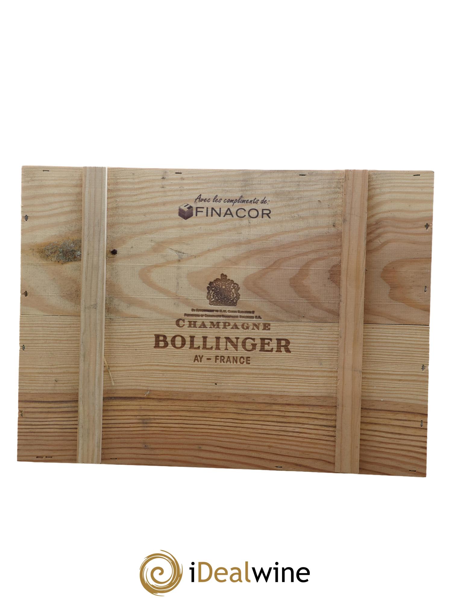 Grande Année Brut Bollinger 1988 - Lot de 6 bouteilles - 6