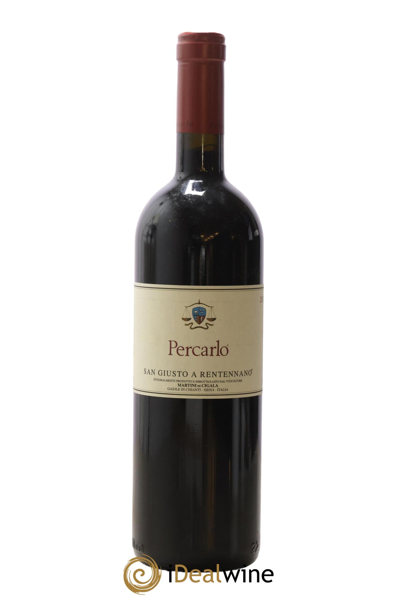Toscana IGT San Giusto a Rentennano Percarlo Famille Martini di Cigala 2015 - Lot of 1 bottle - 0