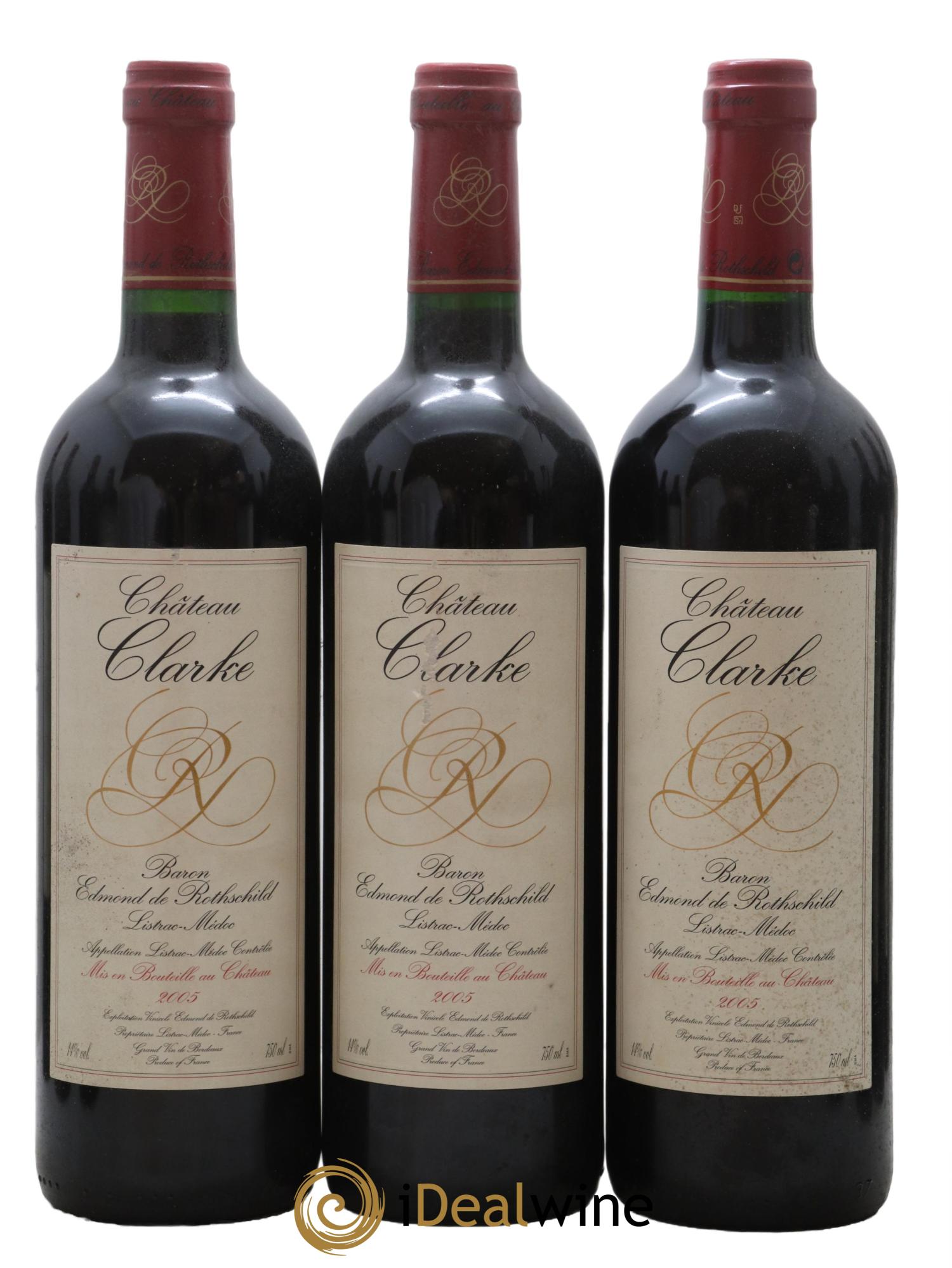 Château Clarke  2005 - Lotto di 12 bottiglie - 2