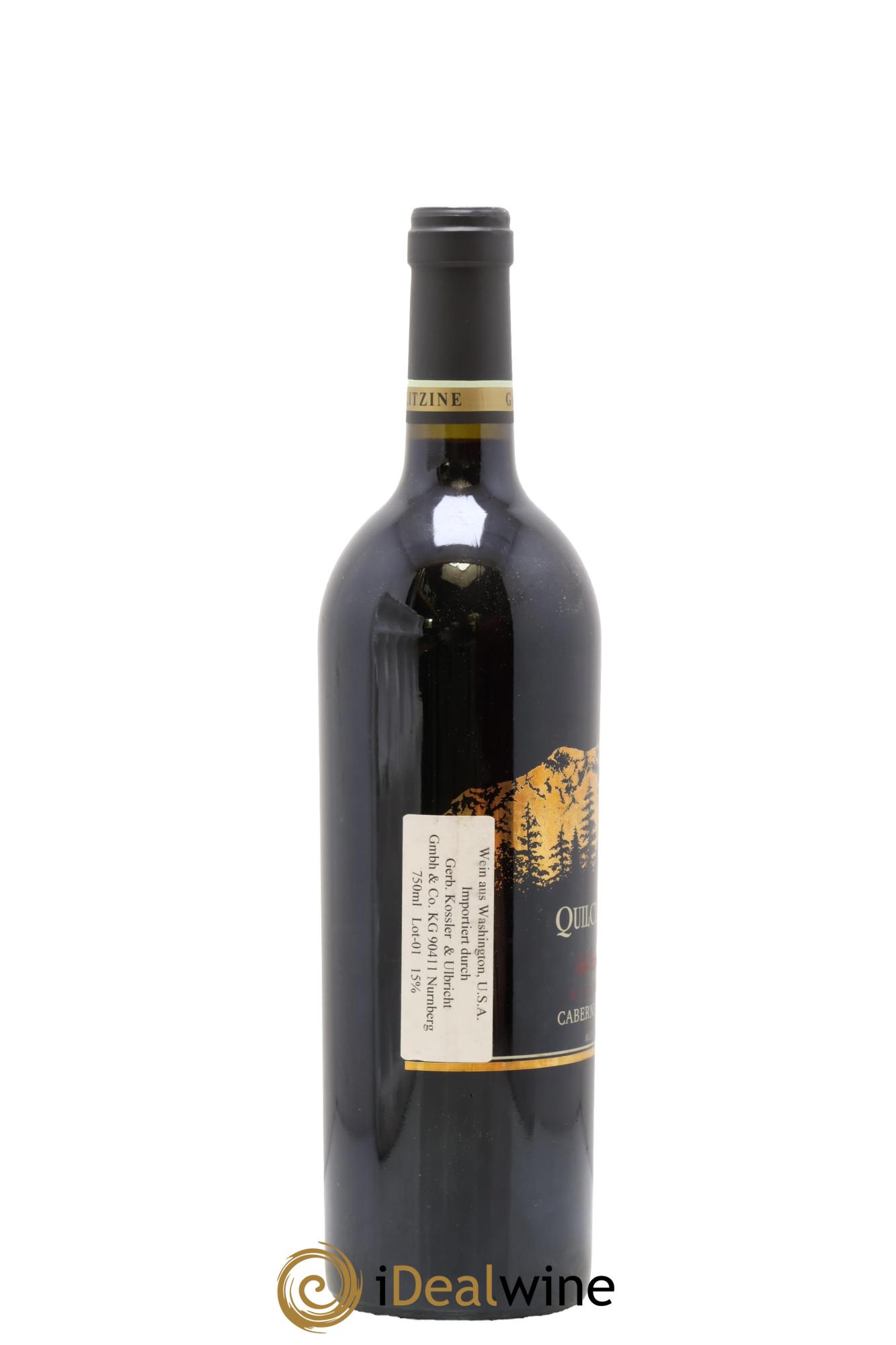 West Richland Red Mountain Cabernet Sauvignon Quilceda Creek Galitzine Vineyard 2006 - Lot de 1 bouteille - 1
