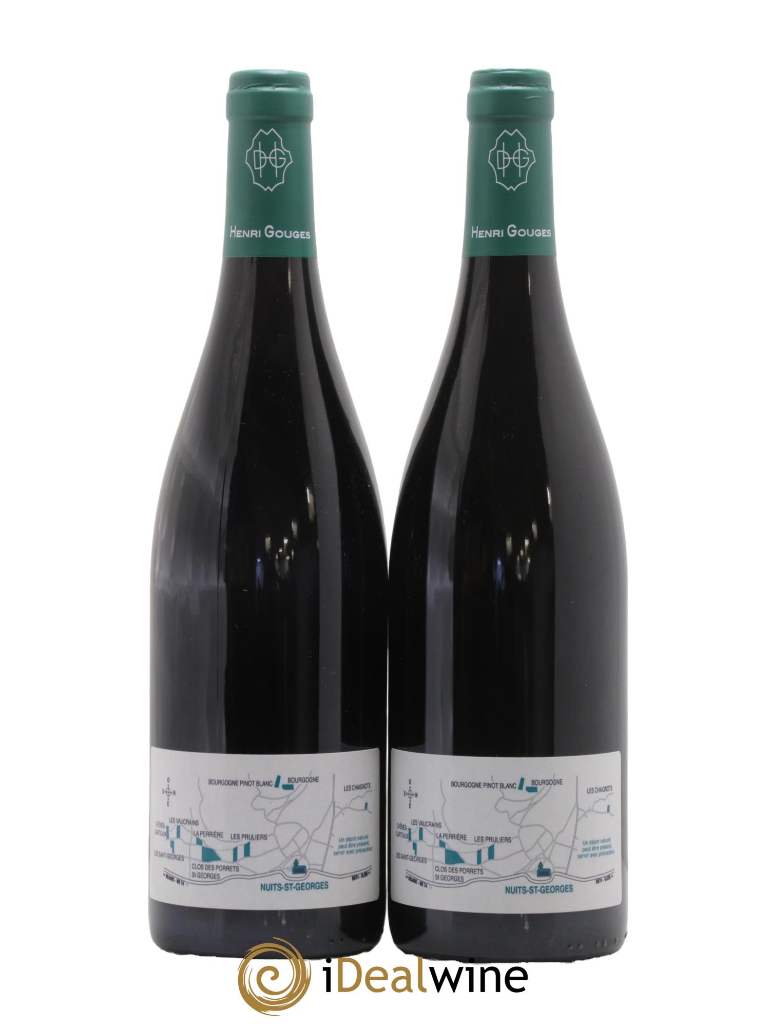 Nuits-Saint-Georges 1er Cru Les Saints Georges Henri Gouges 2017 - Lotto di 2 bottiglie - 1