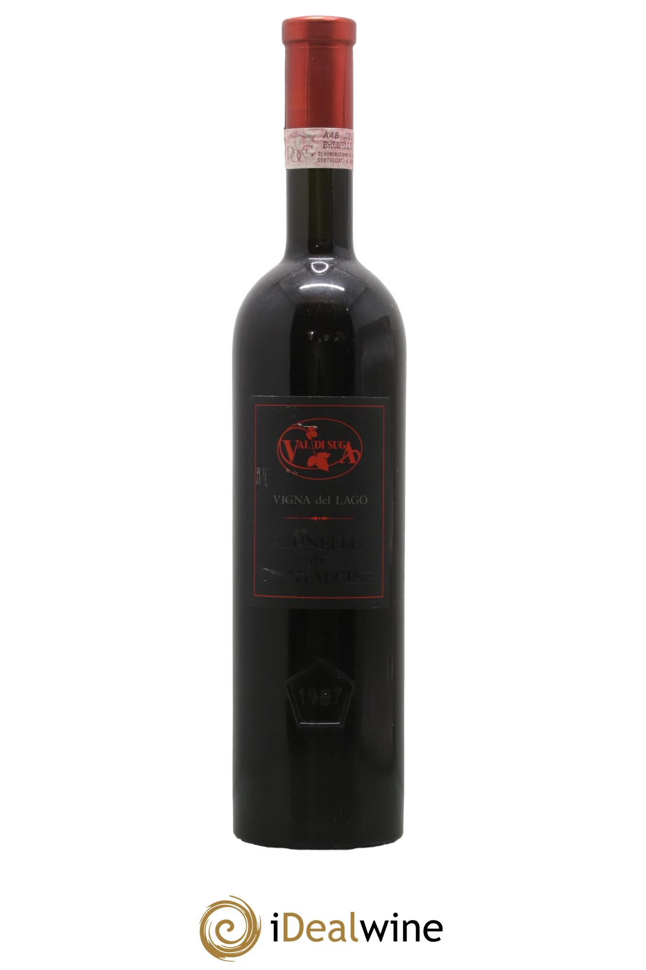 Brunello di Montalcino Vigna del Lago Val di Suga 1987 - Lot de 1 bouteille - 0