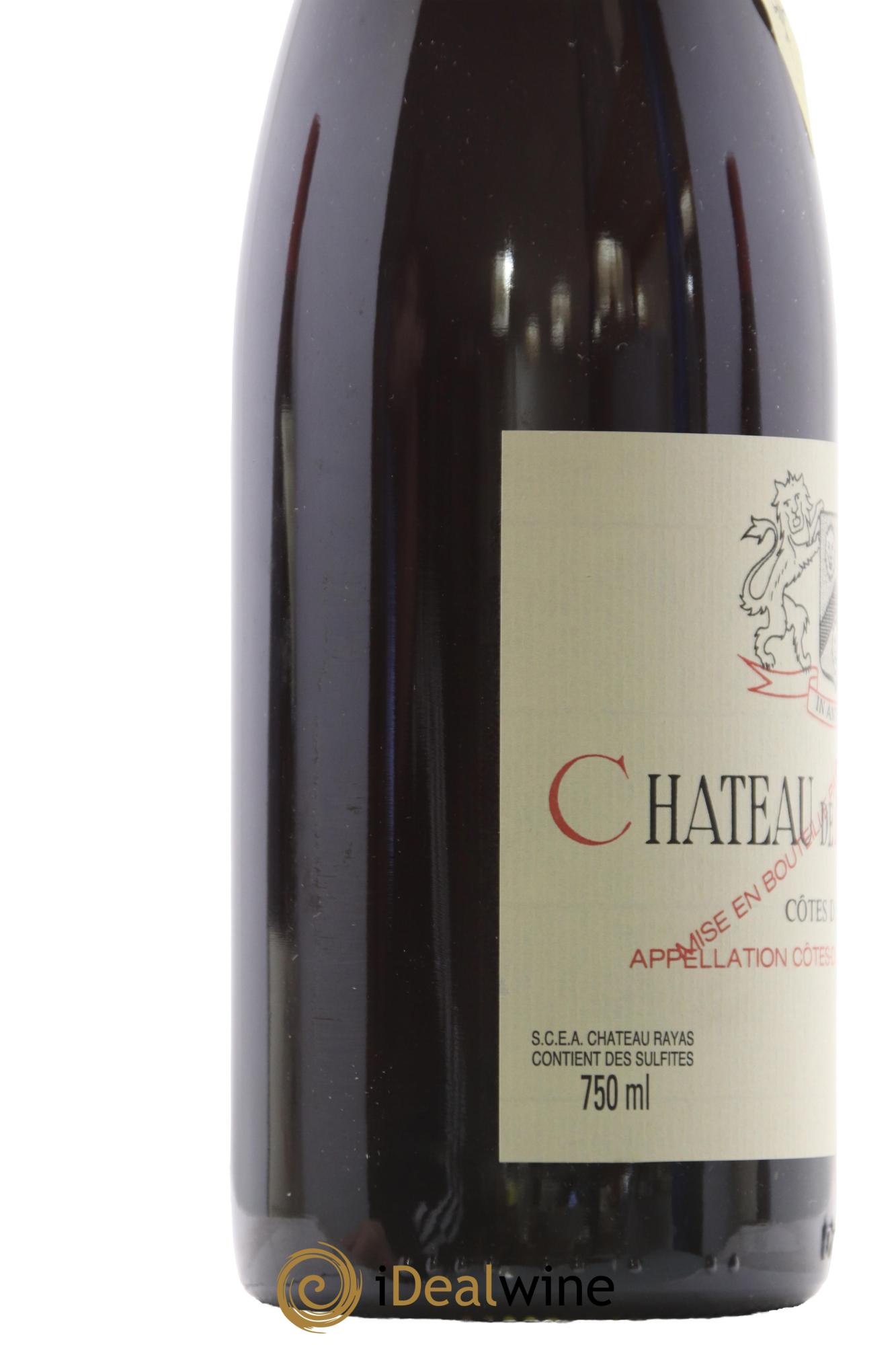 Côtes-du-Rhône Château de Fonsalette Emmanuel Reynaud 2013 - Lot de 3 bouteilles - 3