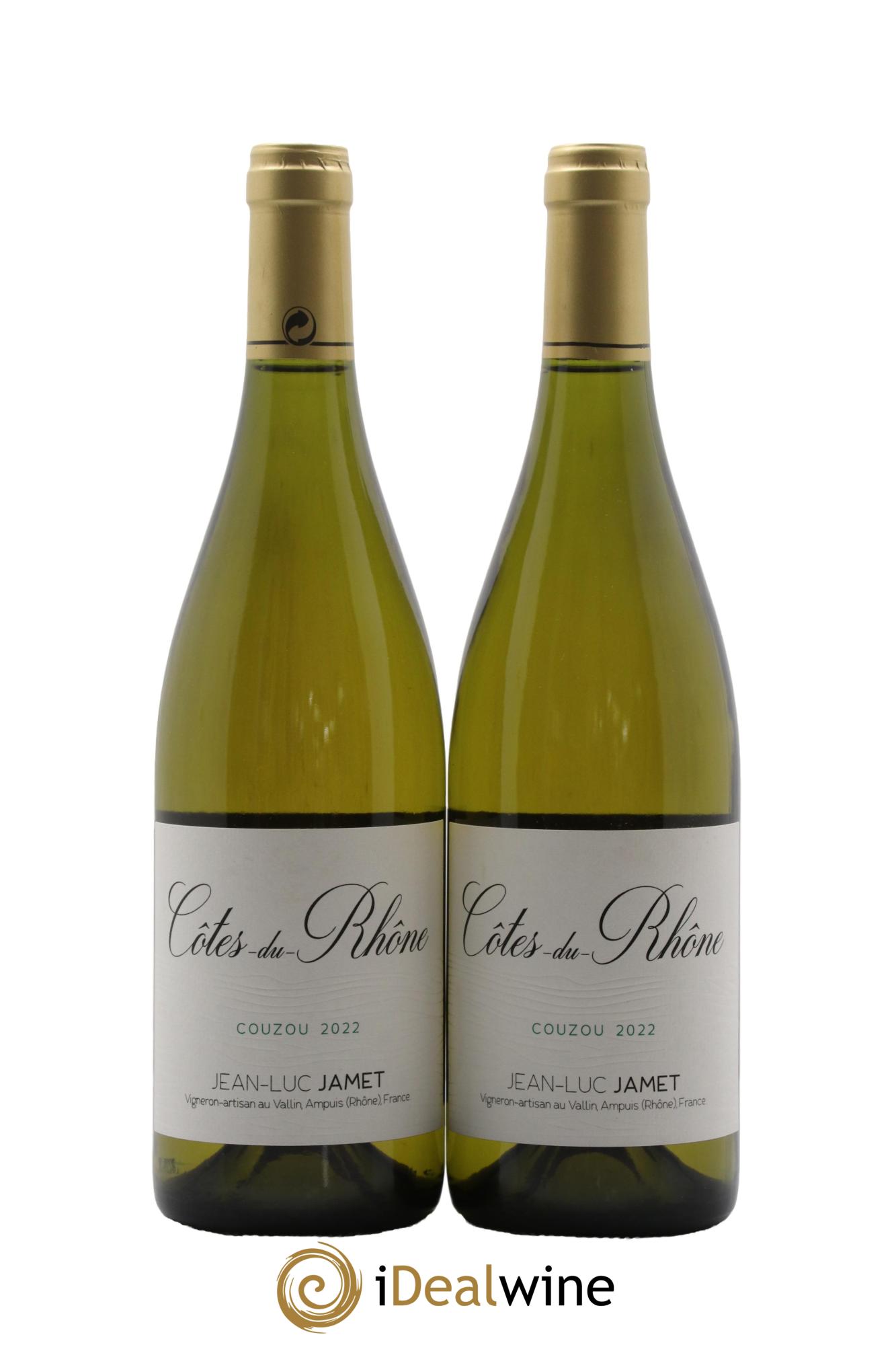 Côtes-du-Rhône Couzou Jean-Luc Jamet 2022 - Lot de 2 bouteilles - 0