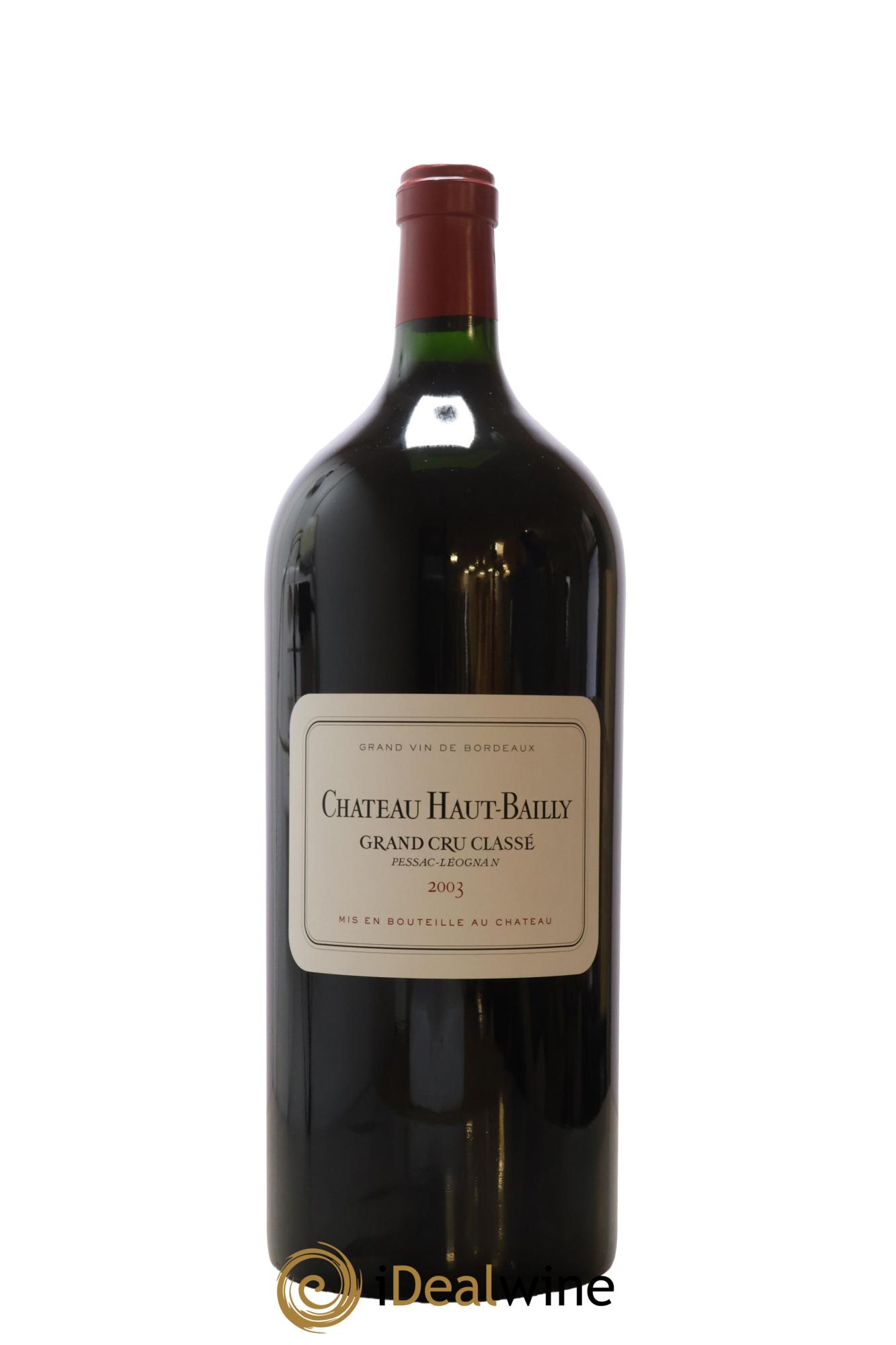 Château Haut-Bailly Cru Classé de Graves 2003 - Lot de 1 impériale - 0
