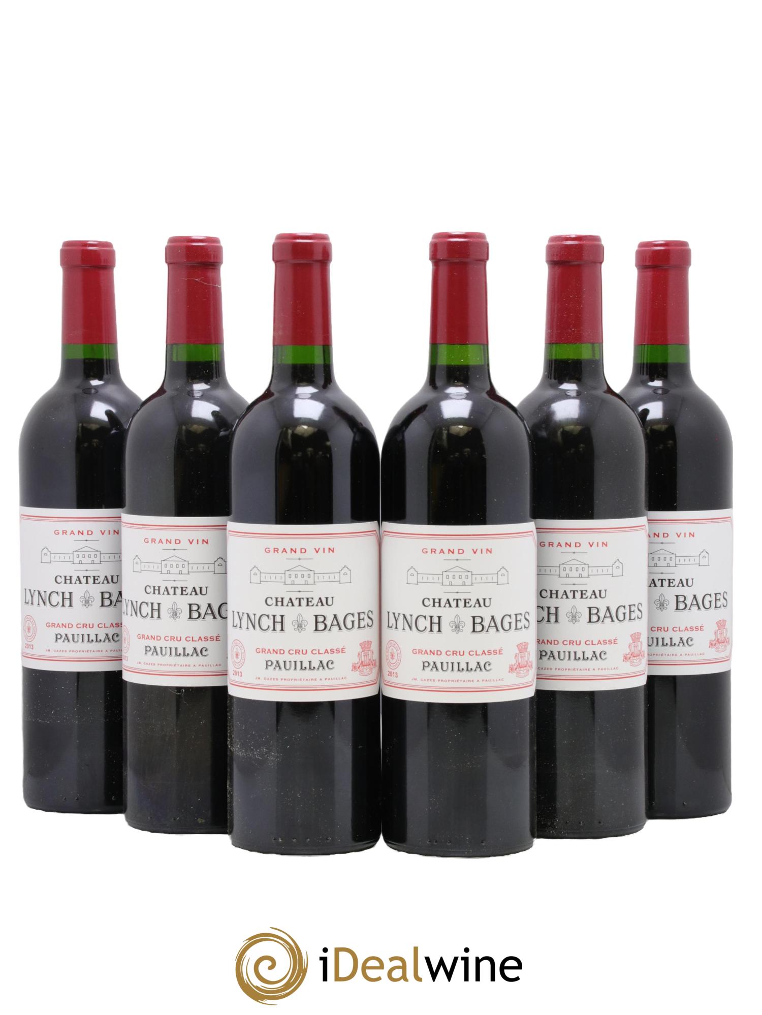 Château Lynch Bages 5ème Grand Cru Classé 2013 - Lot de 6 bouteilles - 0
