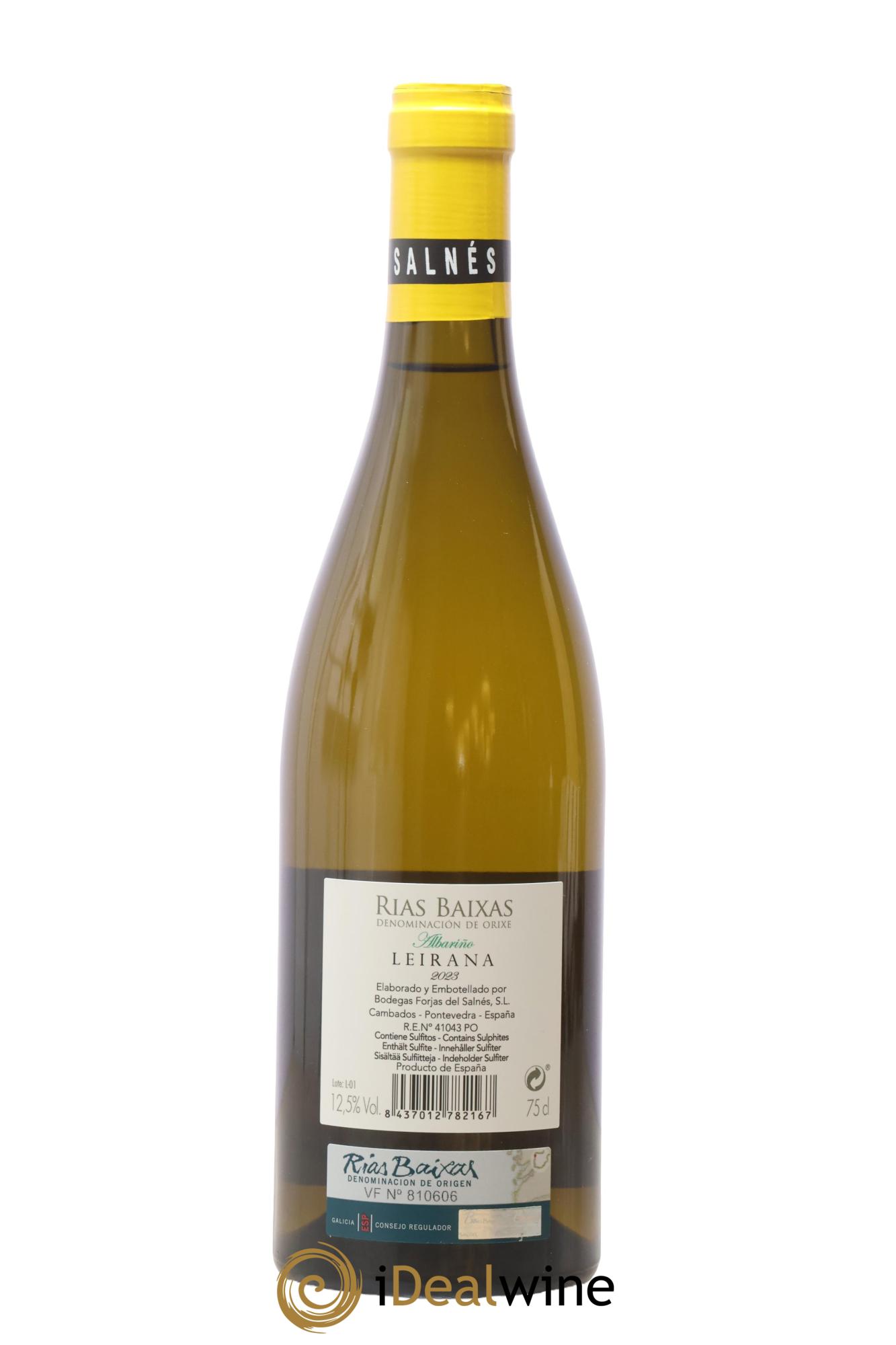 Rias Baixas DO Forjas del Salnés Leirana 2023 - Lotto di 1 bottiglia - 1