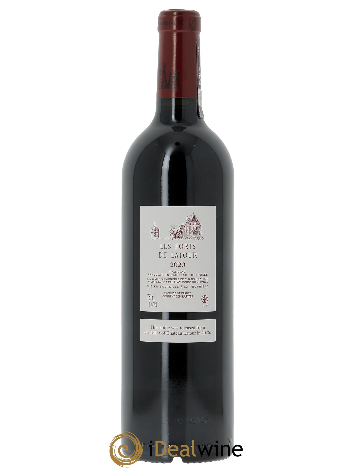 Les Forts de Latour Second Vin (Cassetta in legno a partire da 6 bt) 2020 - Lotto di 1 bottiglia - 1