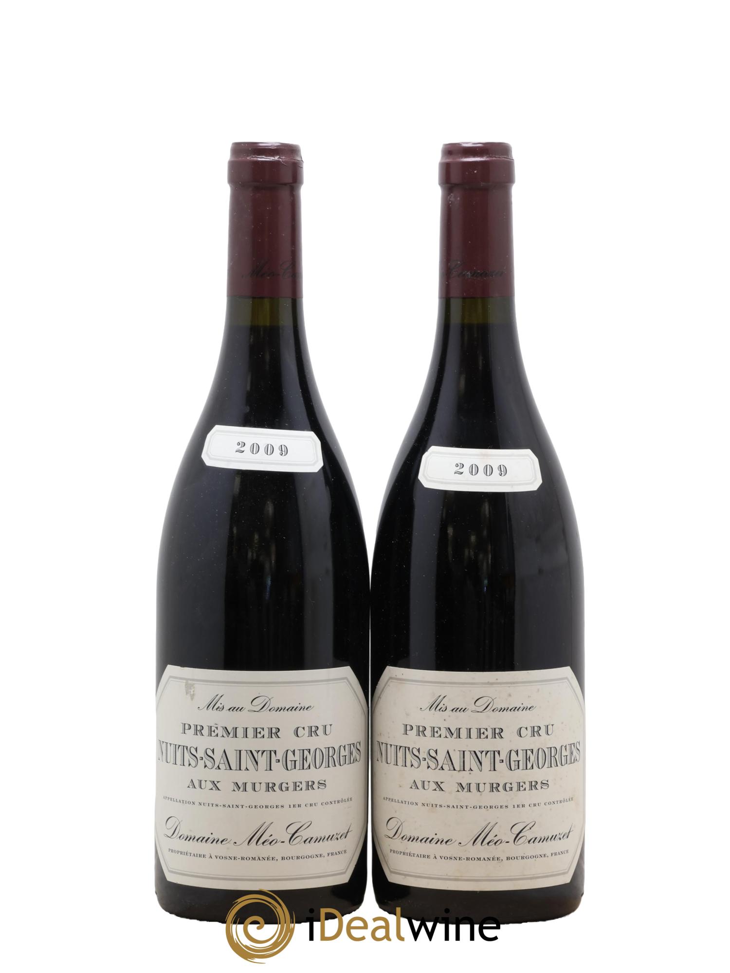Nuits-Saint-Georges 1er Cru Aux Murgers Méo-Camuzet (Domaine) 2009 - Posten von 2 Flaschen - 0