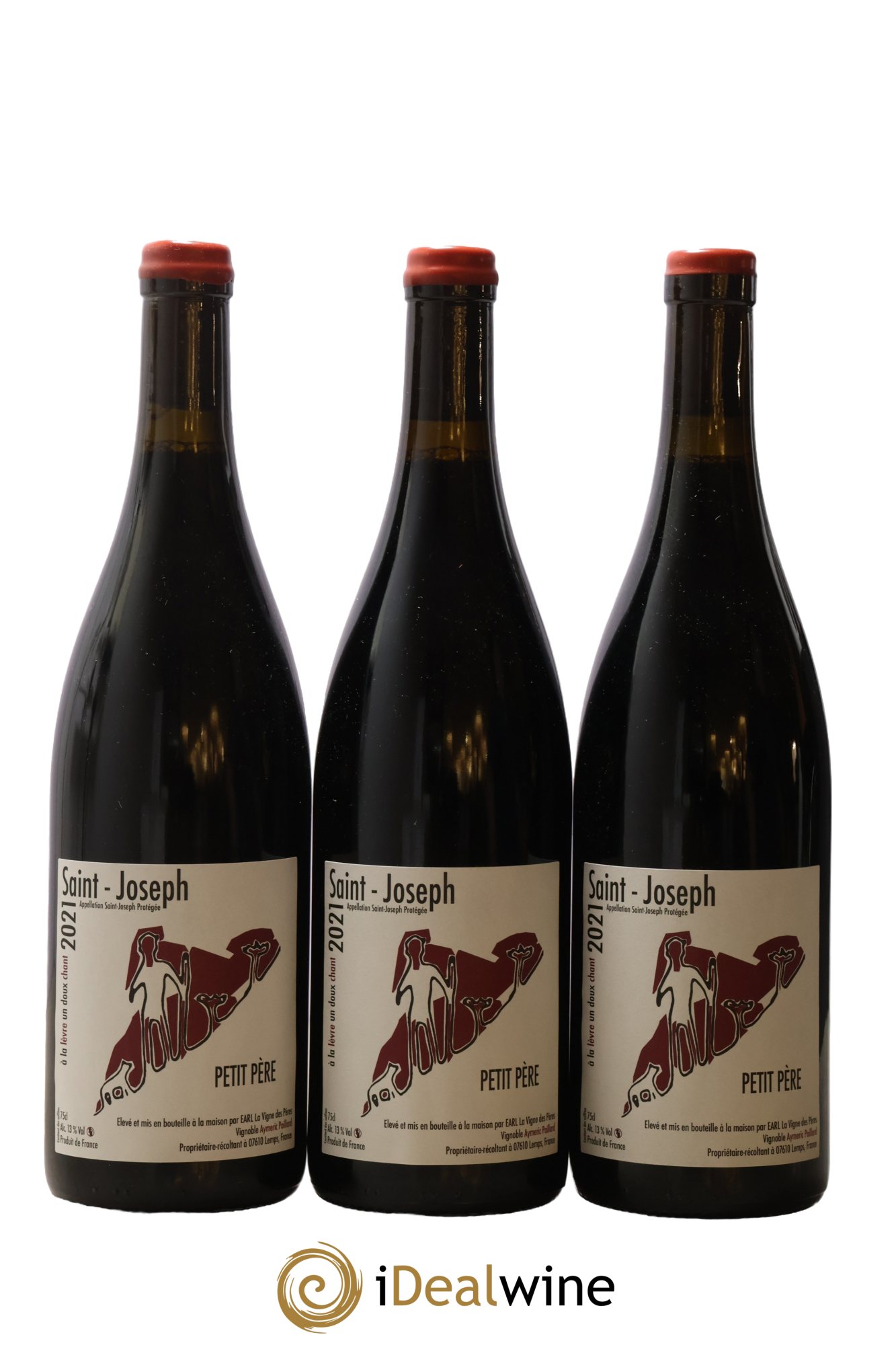 Saint-Joseph Petit Pere La Vigne Des Peres 2021 - Lot de 3 bouteilles - 0
