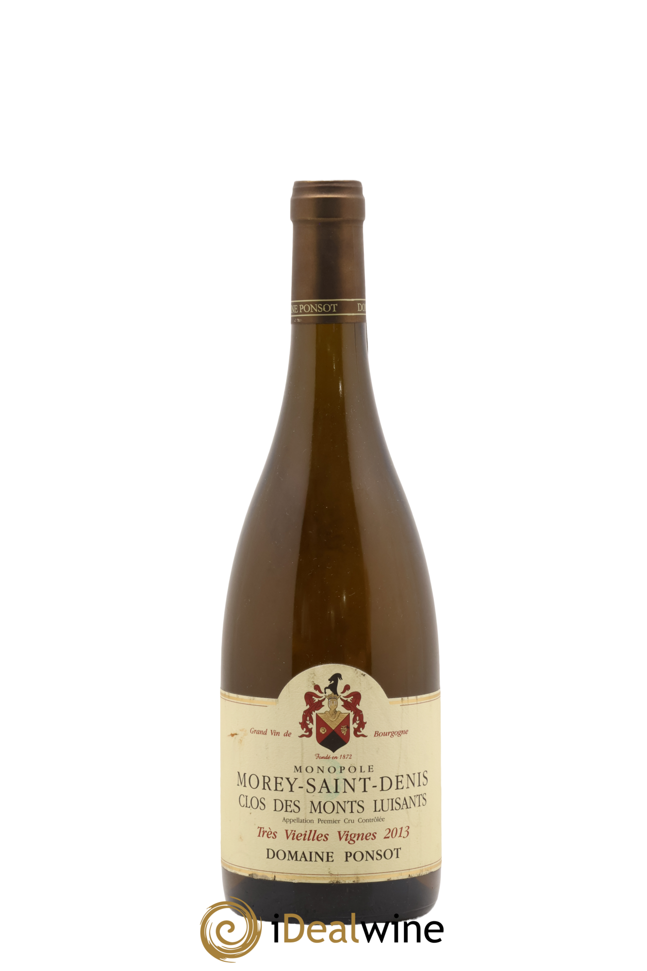 Morey-Saint-Denis 1er Cru Clos des Monts Luisants Vieilles Vignes Ponsot (Domaine) 2013 - Lotto di 1 bottiglia - 0