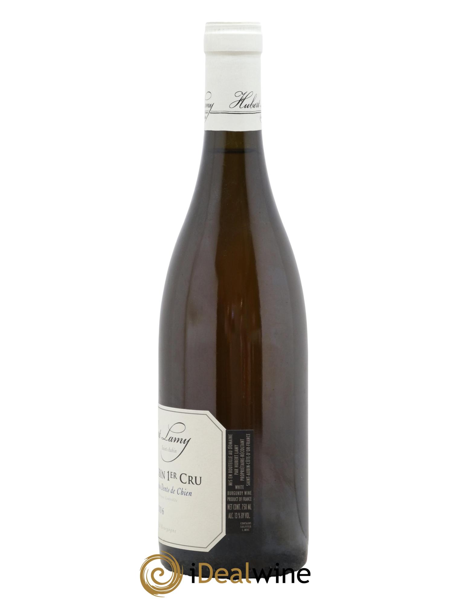 Saint-Aubin 1er Cru Les Murgers des Dents de Chien Hubert Lamy 2006 - Lot de 1 bouteille - 1