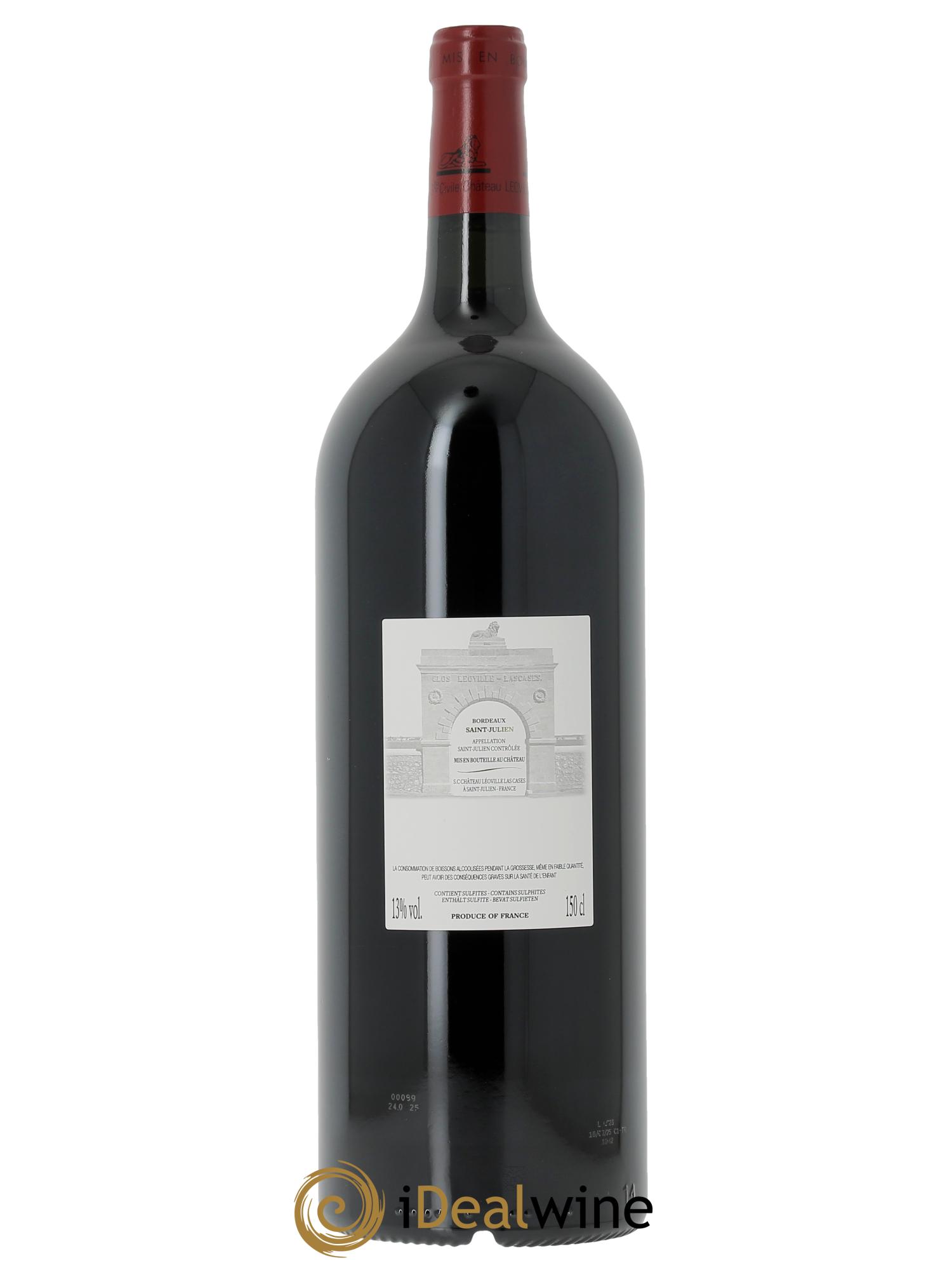 Château Léoville Las Cases 2ème Grand Cru Classé (CBO à partir de 3 mgs) 2023 - Lot de 1 magnum - 1
