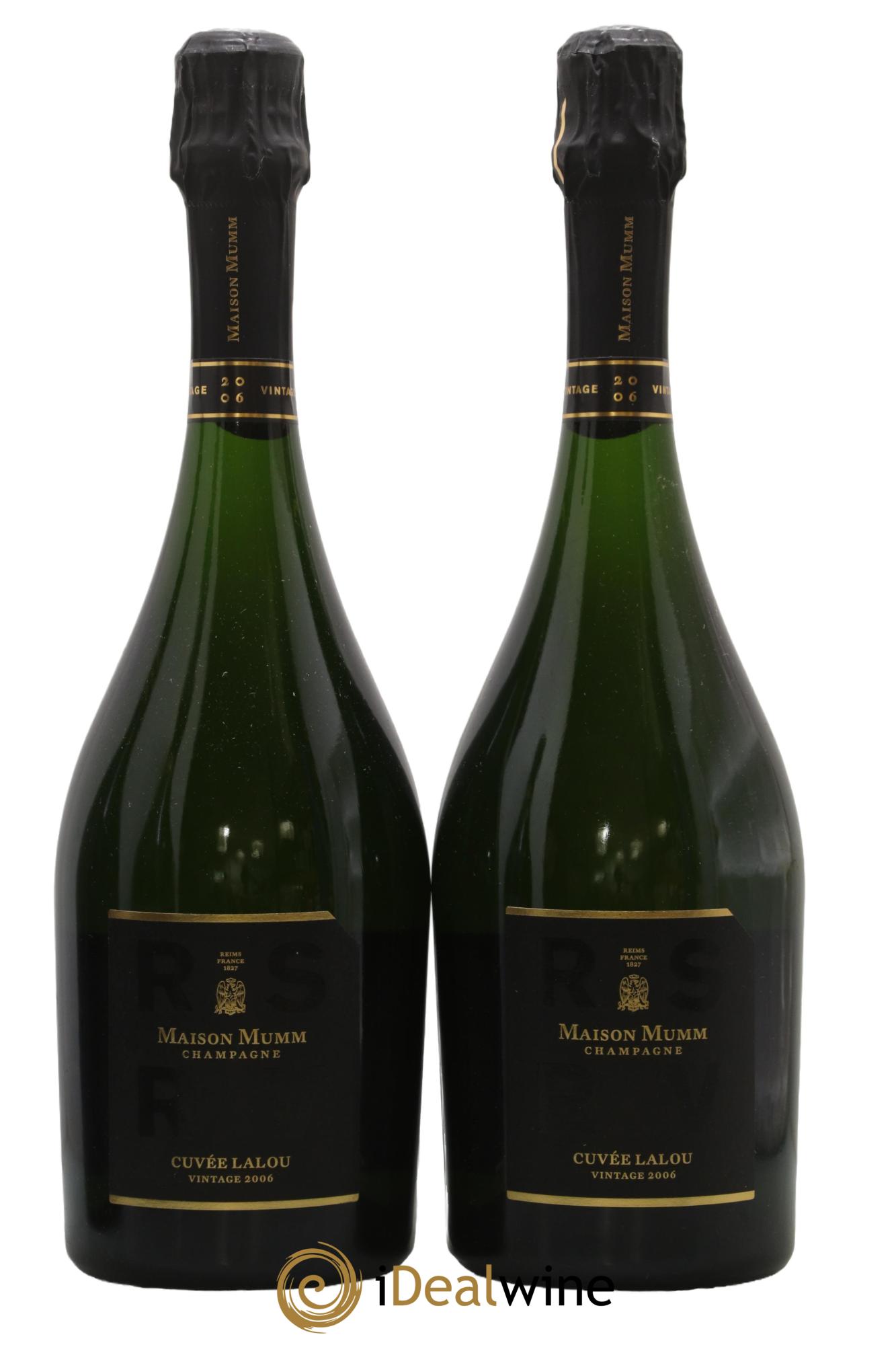 RSRV cuvée Lalou Mumm 2006 - Posten von 2 Flaschen - 0