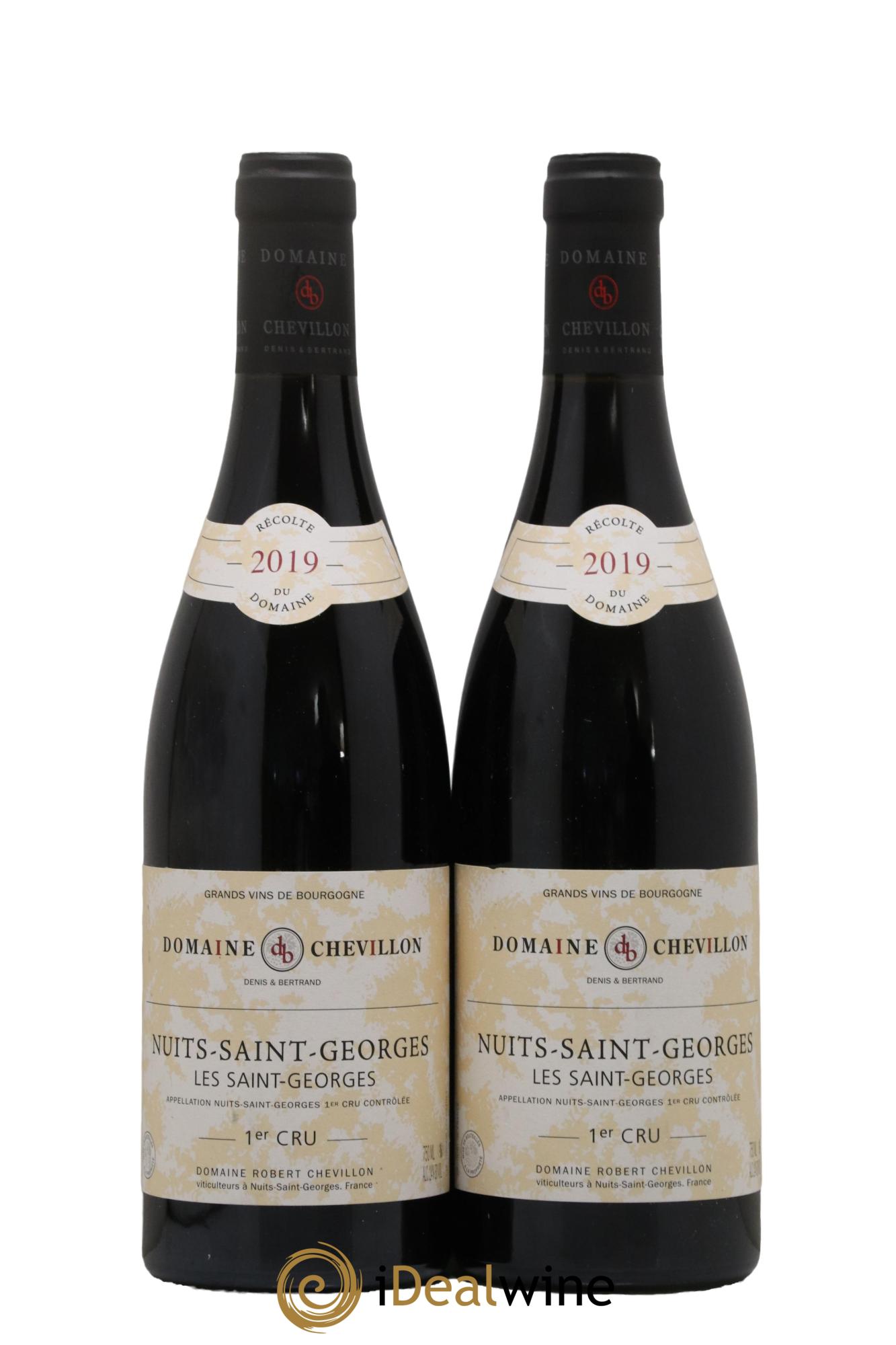 Nuits-Saint-Georges 1er Cru Les Saint Georges Robert Chevillon 2019 - Lot de 2 bouteilles - 0