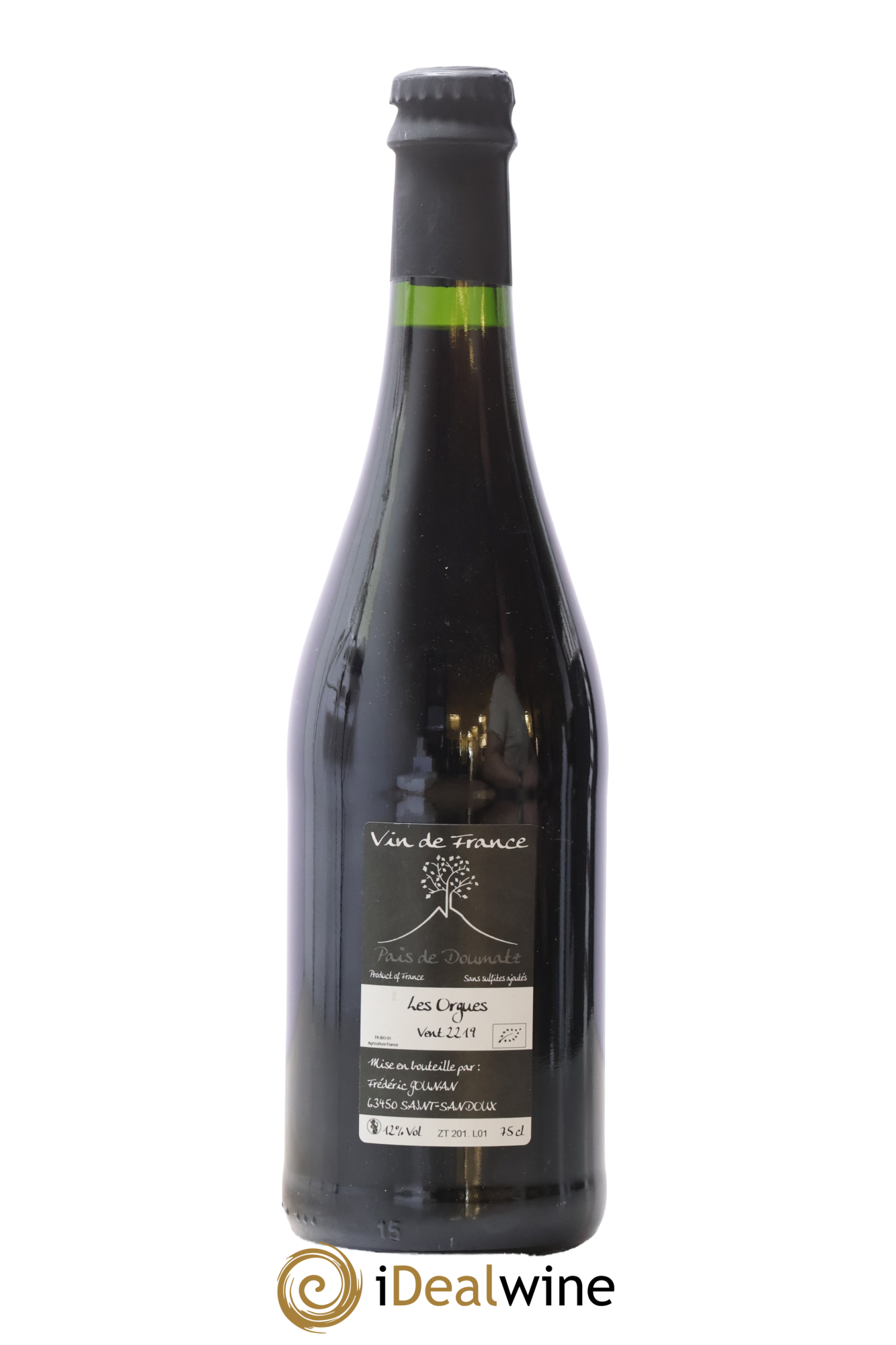 Vin de France Les Orgues Vignoble de l'Arbre Blanc 2019 - Lot of 1 bottle - 1