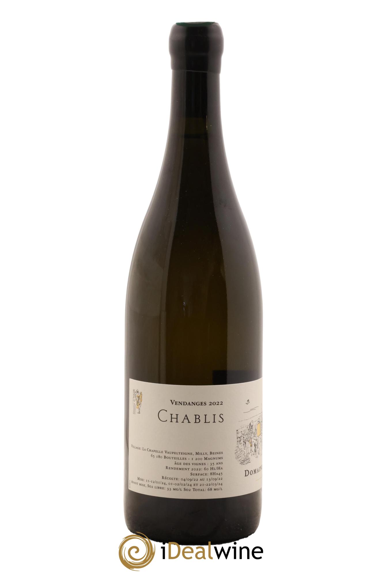 Chablis Jean Dauvissat Père Et Fils 2022 - Lot de 1 bouteille - 1