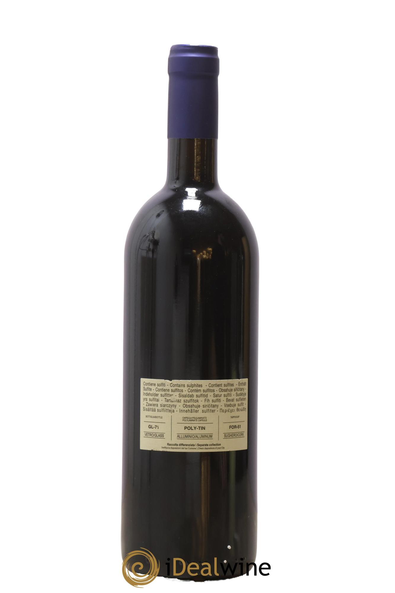 Bolgheri DOC Sassicaia Tenuta San Guido 2019 - Lot de 1 bouteille - 1