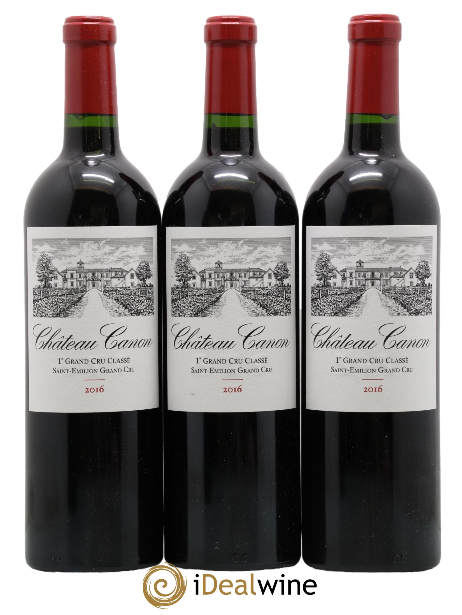 Château Canon 1er Grand Cru Classé B 2016 - Lot de 6 bouteilles - 2