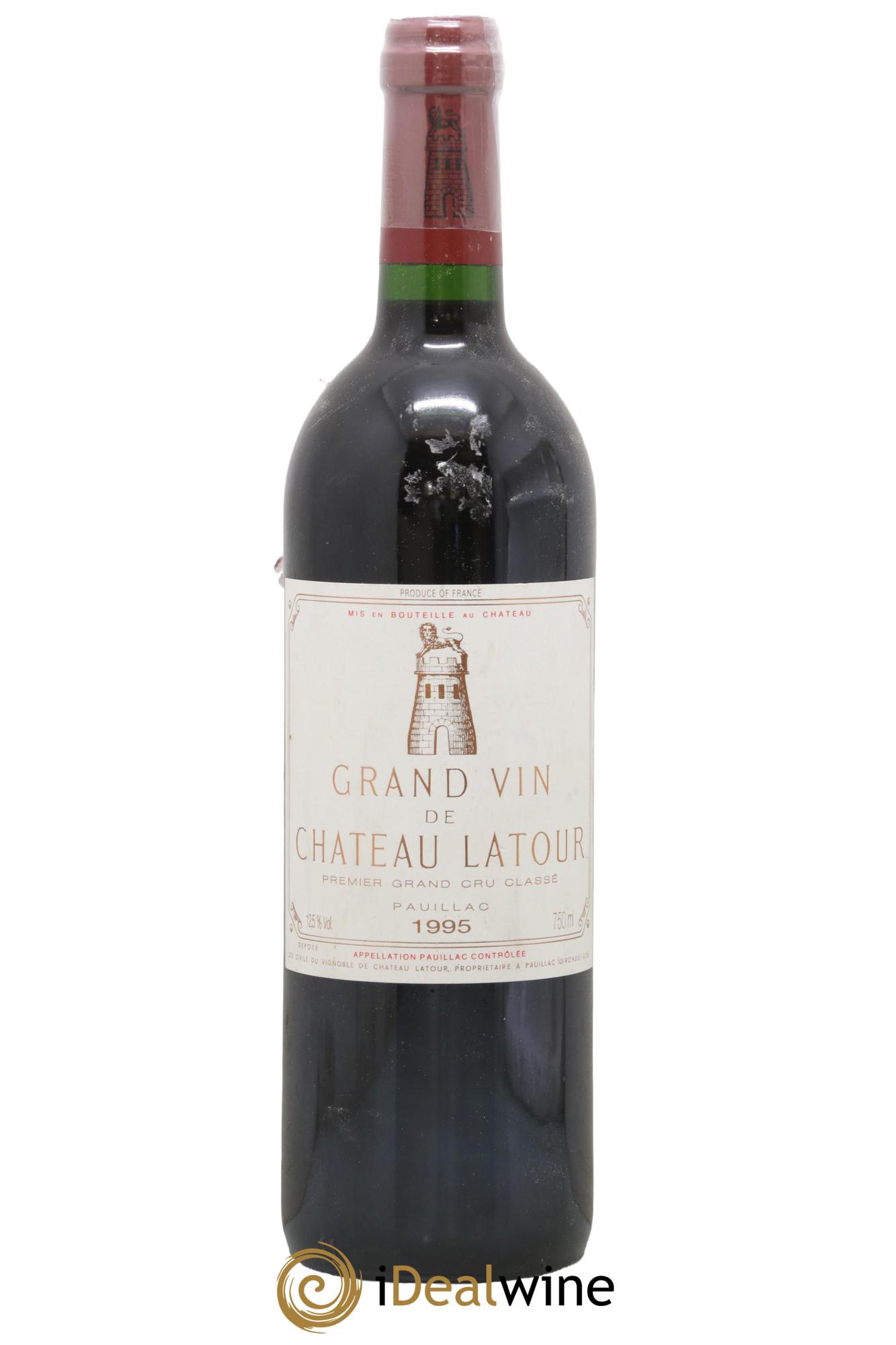 Château Latour 1er Grand Cru Classé 1995 - Posten von 1 Flasche - 0