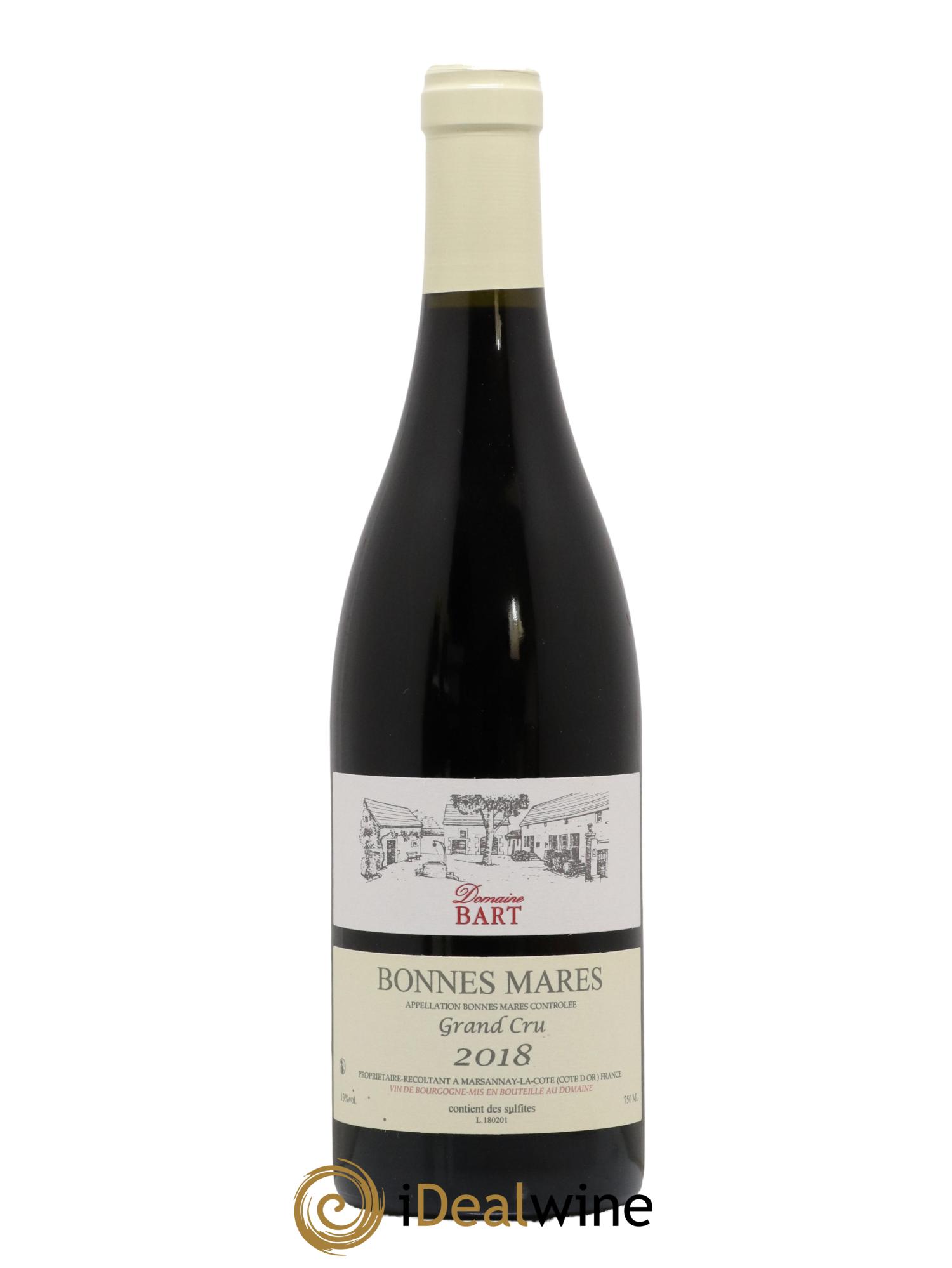 Bonnes-Mares Grand Cru Bart (Domaine) 2018 - Lot de 1 bouteille - 0