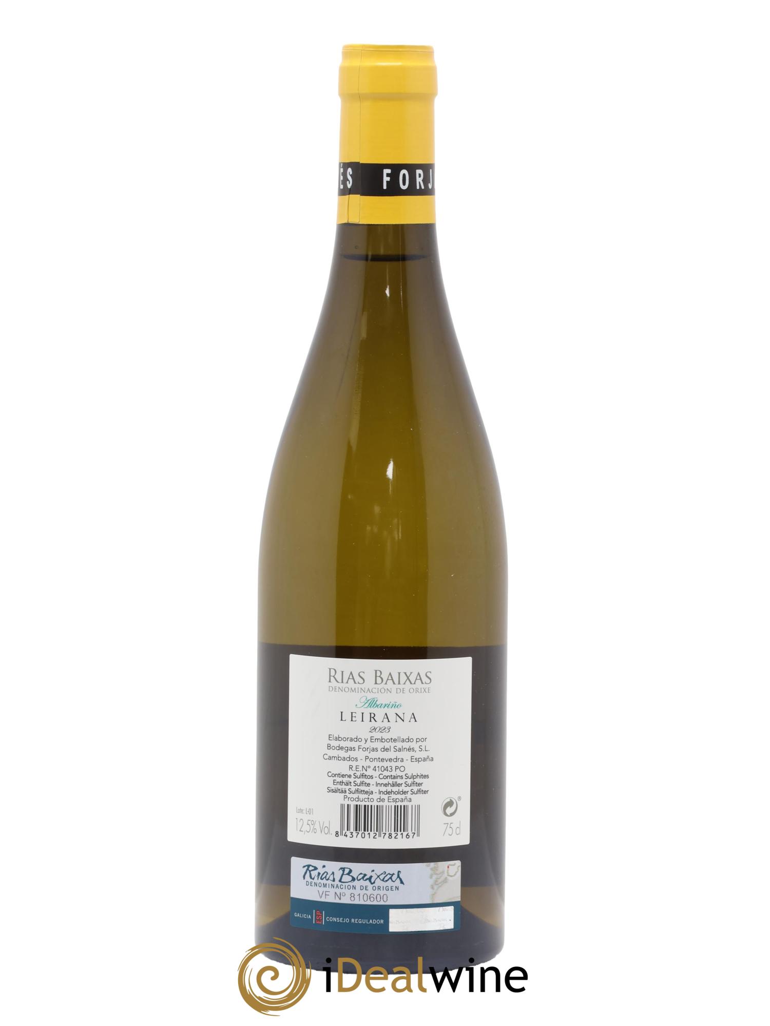 Rias Baixas DO Forjas del Salnés Leirana 2023 - Lot of 1 bottle - 1