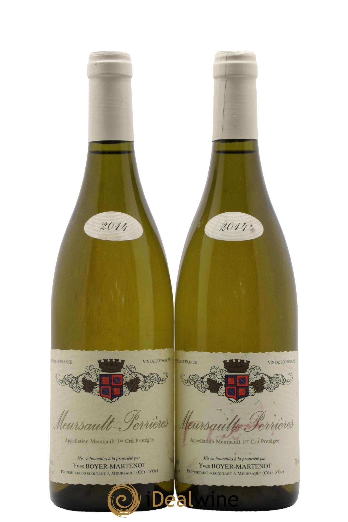 Meursault 1er Cru Perrières Boyer-Martenot 2014 - Lot de 2 bouteilles - 0
