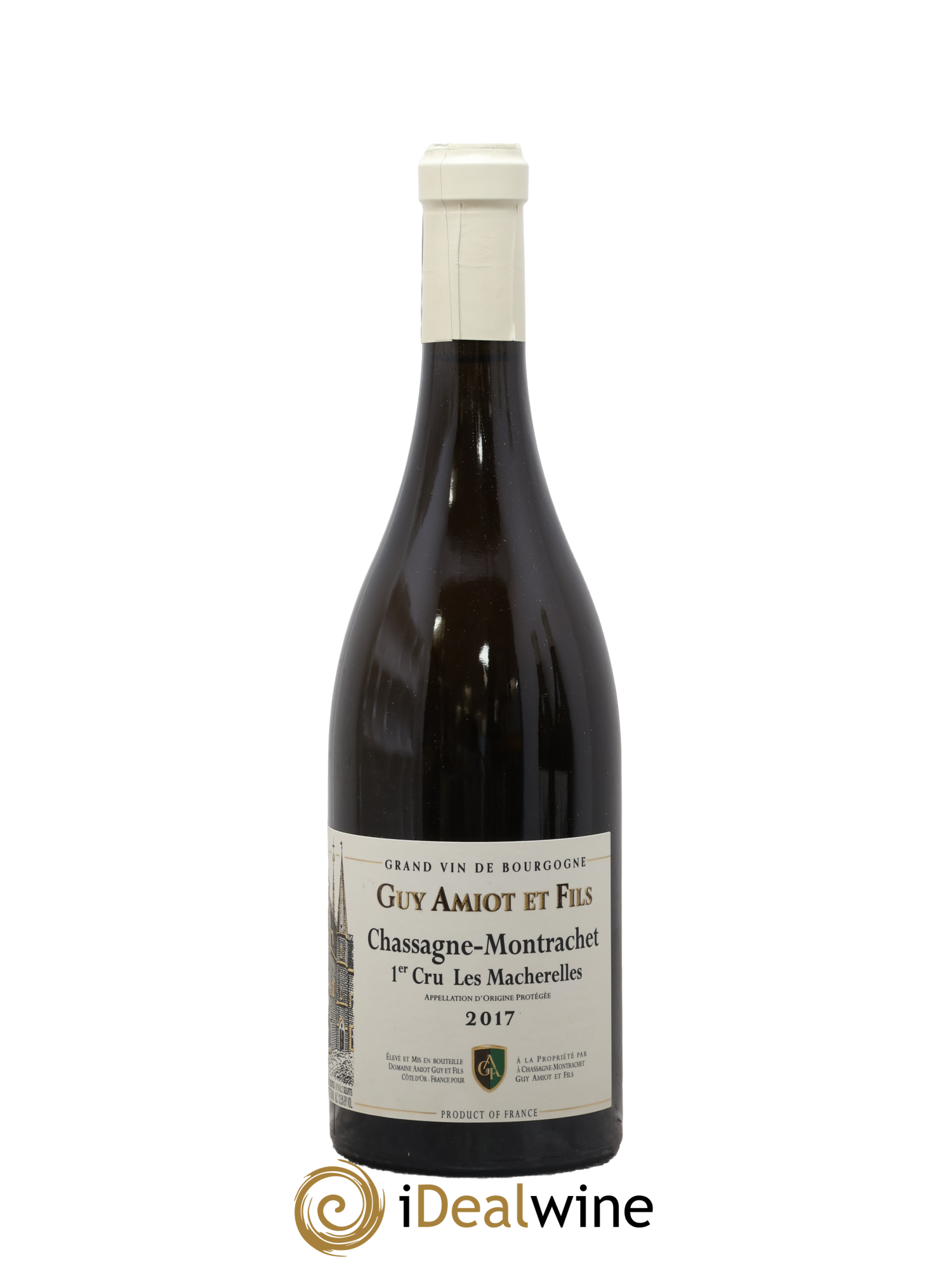 Chassagne-Montrachet 1er Cru Les Macherelles Guy Amiot & Fils 2017 - Posten von 1 Flasche - 0