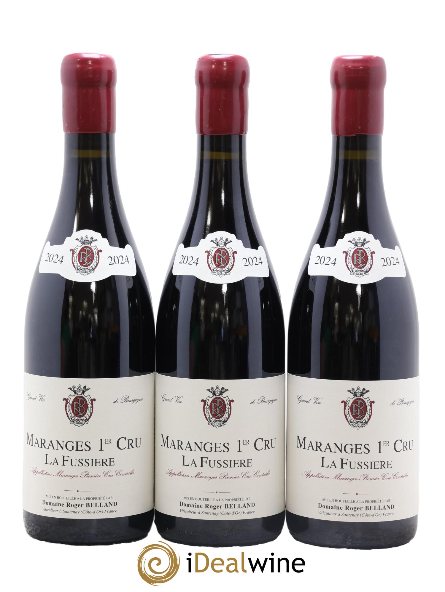 Maranges 1er Cru La fussière roger belland 2024 - Lot de 3 bouteilles - 0