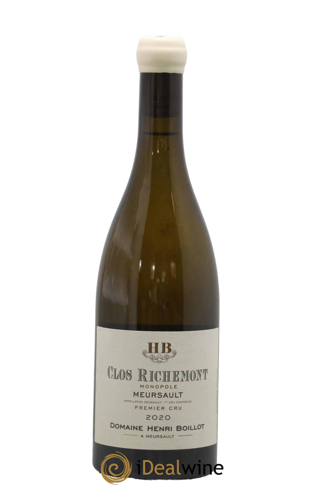 Meursault 1er Cru Clos Richemont Monopole Henri Boillot (Domaine) 2020 - Lot of 1 bottle - 0