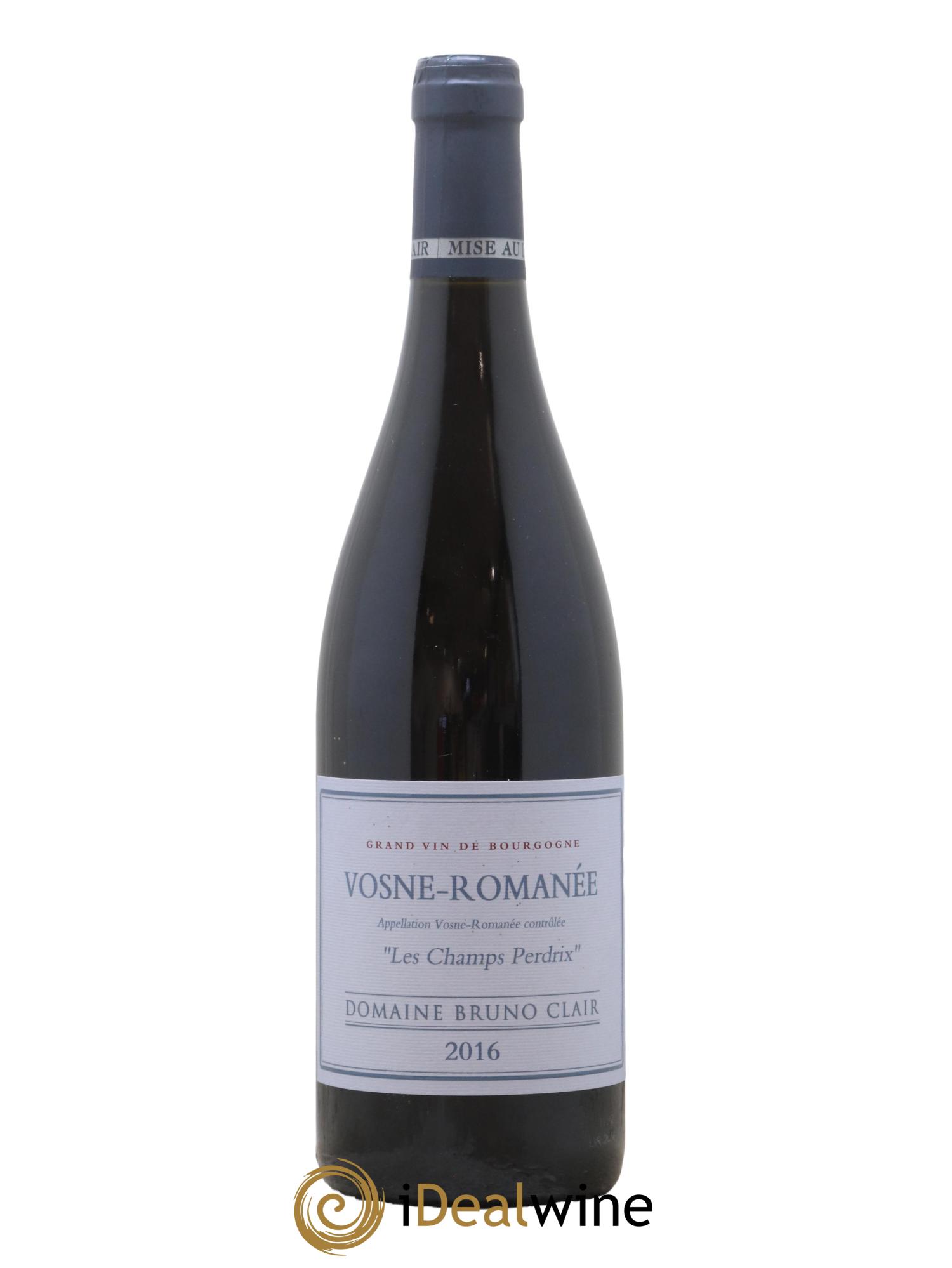 Vosne-Romanée Les Champs Perdrix Bruno Clair (Domaine) 2016 - Lot de 1 bouteille - 0