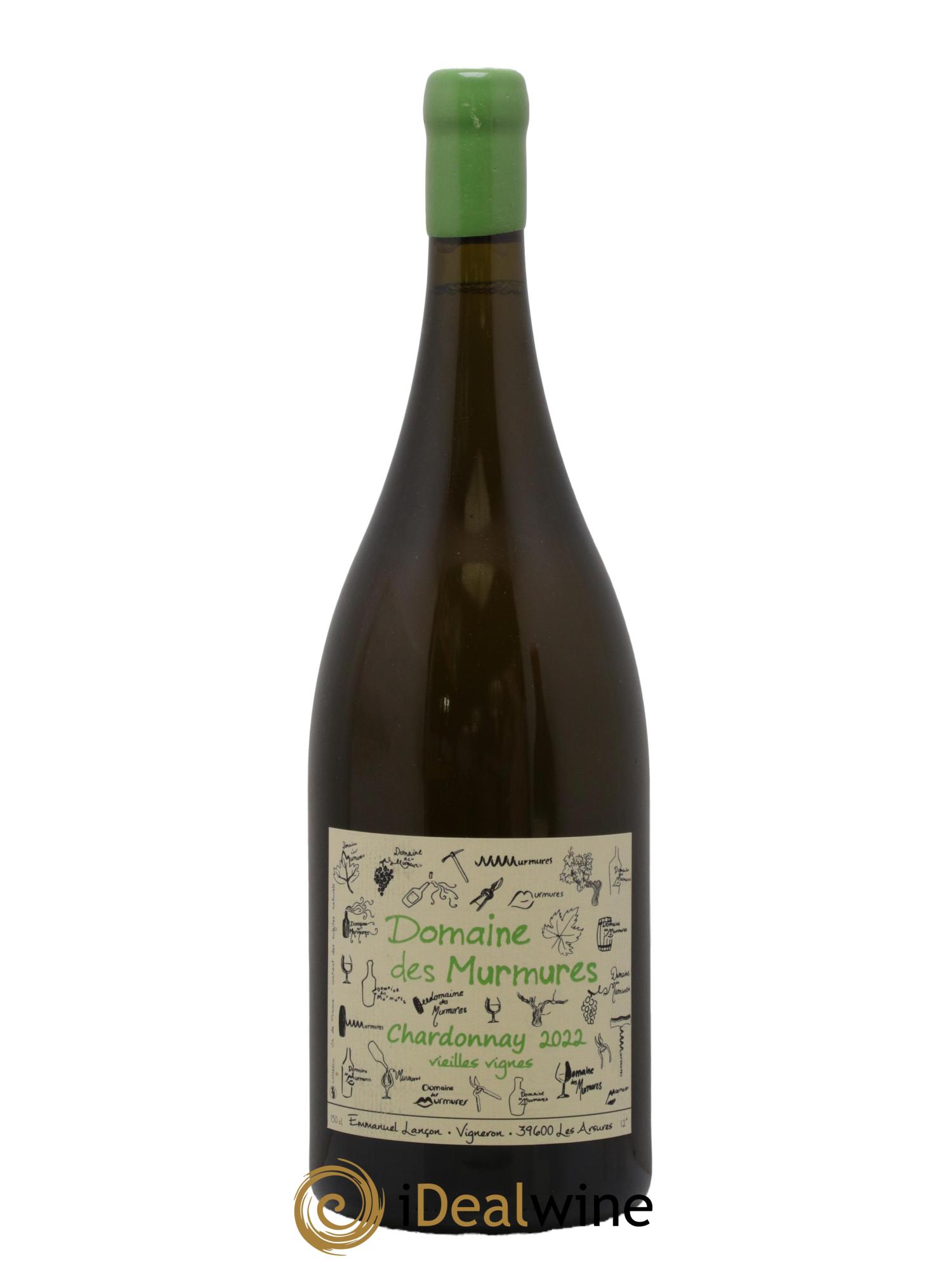 Vin de France Chardonnay Vieilles Vignes Murmures (Domaine des) - Emmanuel Lançon 2022 - Lot de 1 magnum - 0