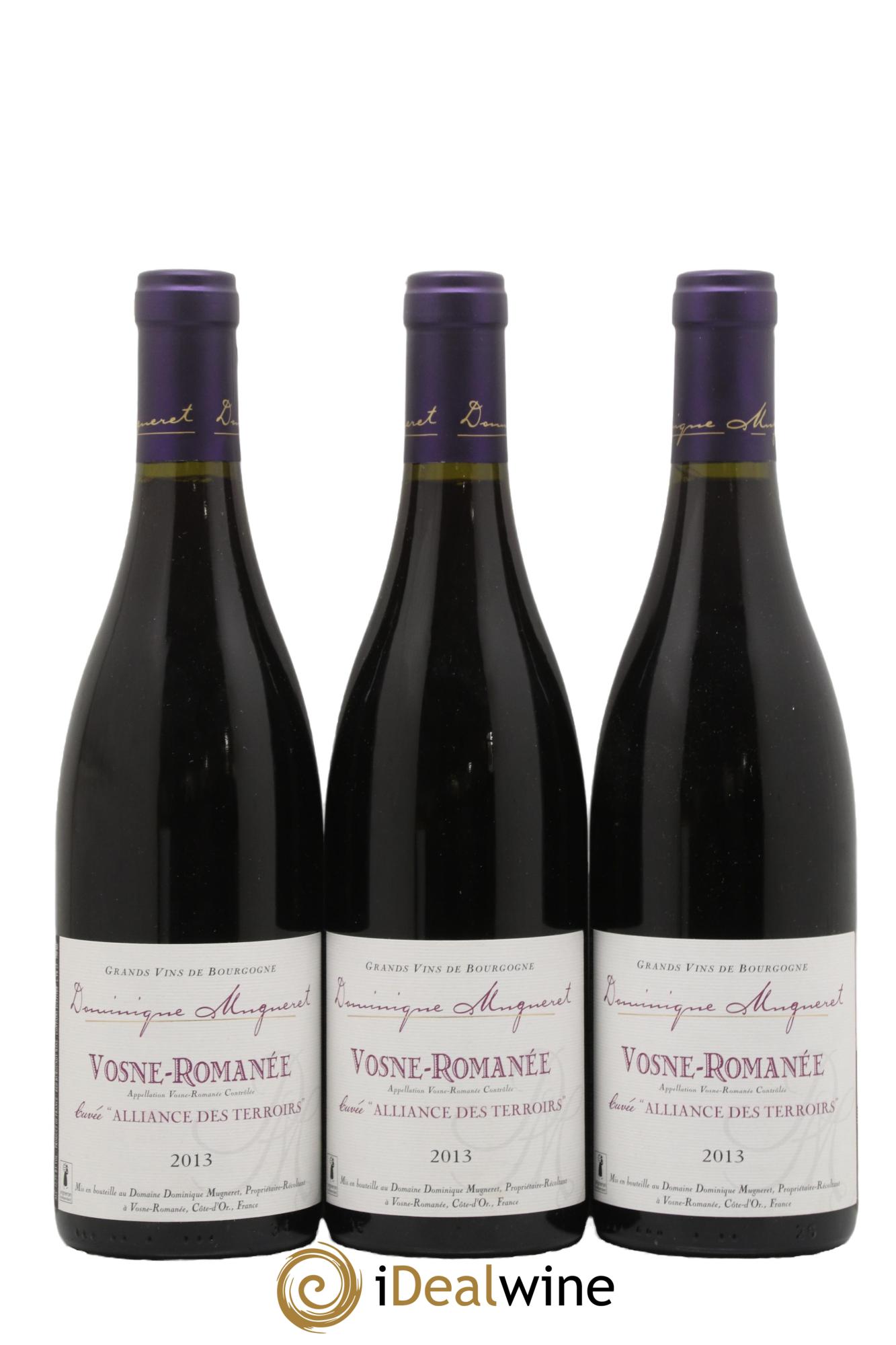 Vosne-Romanée Dominique Mugneret (Domaine) Alliance des Terroirs 2013 - Posten von 3 Flaschen - 0