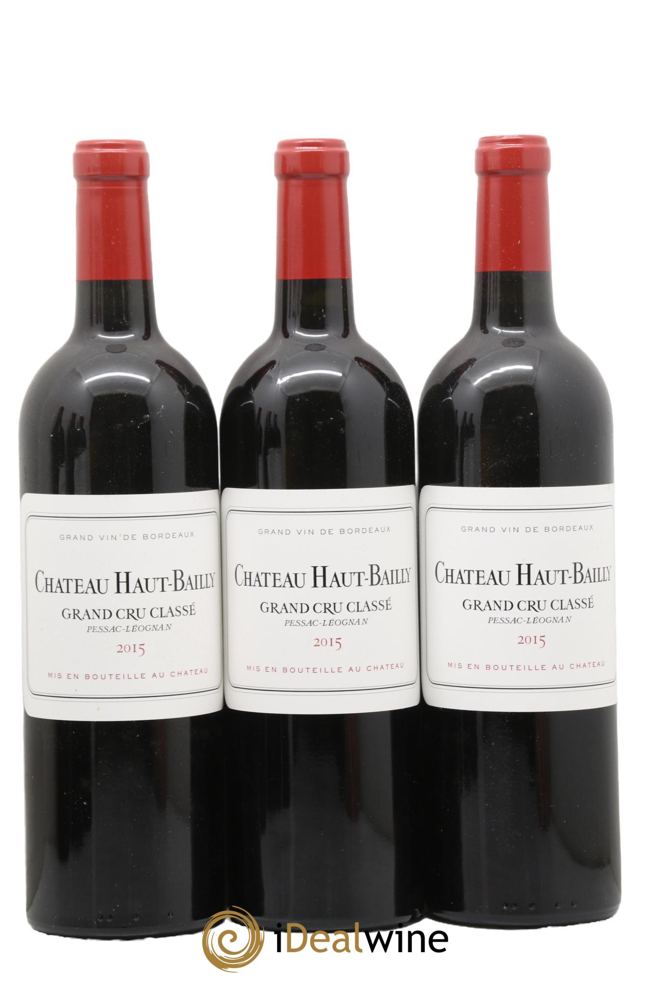 Château Haut-Bailly Cru Classé de Graves 2015 - Lot de 6 bouteilles - 1