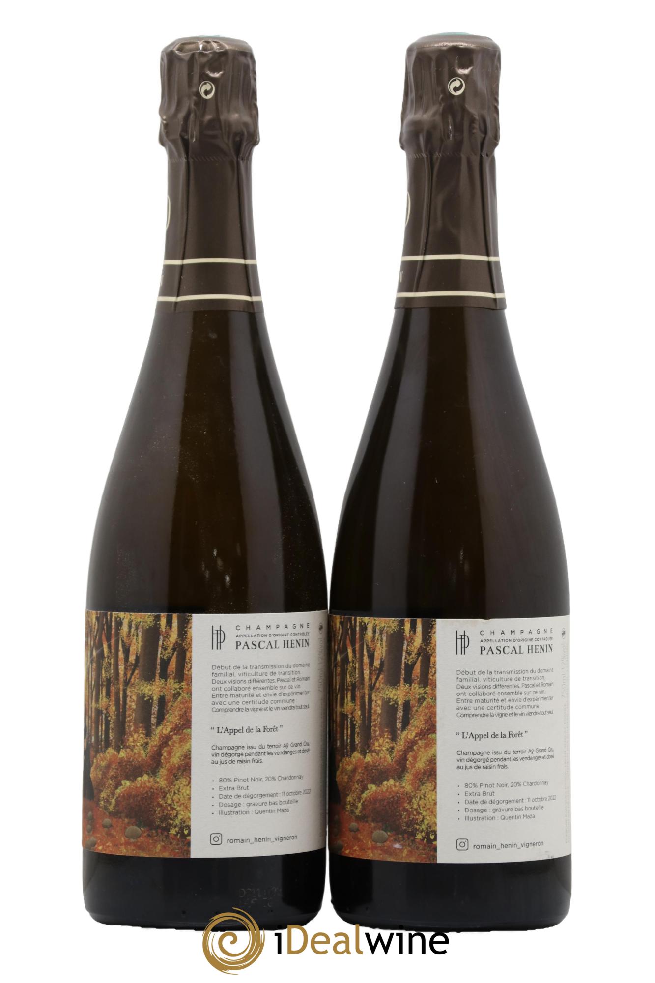 L'Appel de la Fôret Romain Henin - Lot de 2 bouteilles - 1