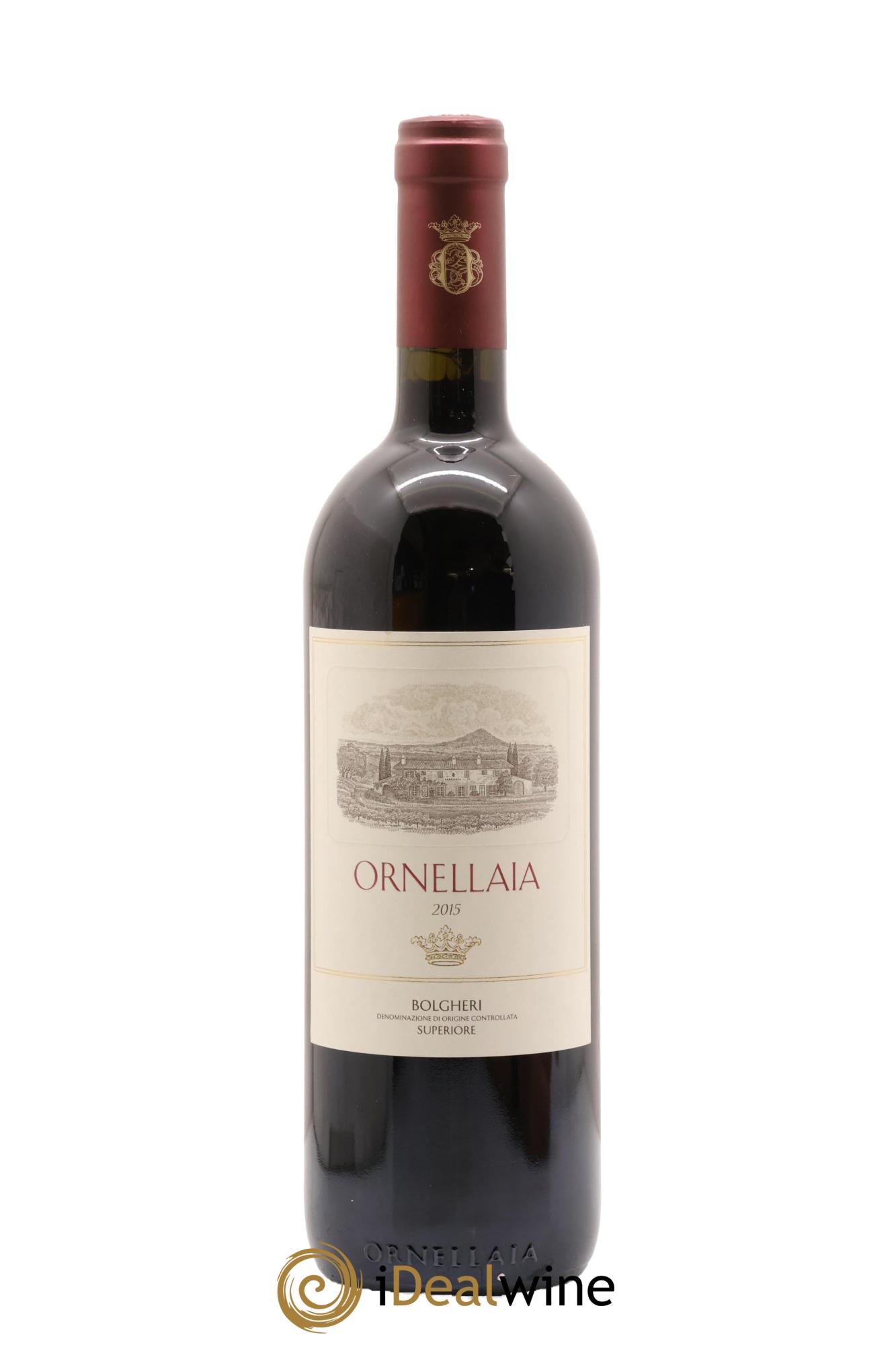 Bolgheri DOC Superiore Ornellaia Tenuta Dell'Ornellaia - Frescobaldi 2015 - Lot de 1 bouteille - 0