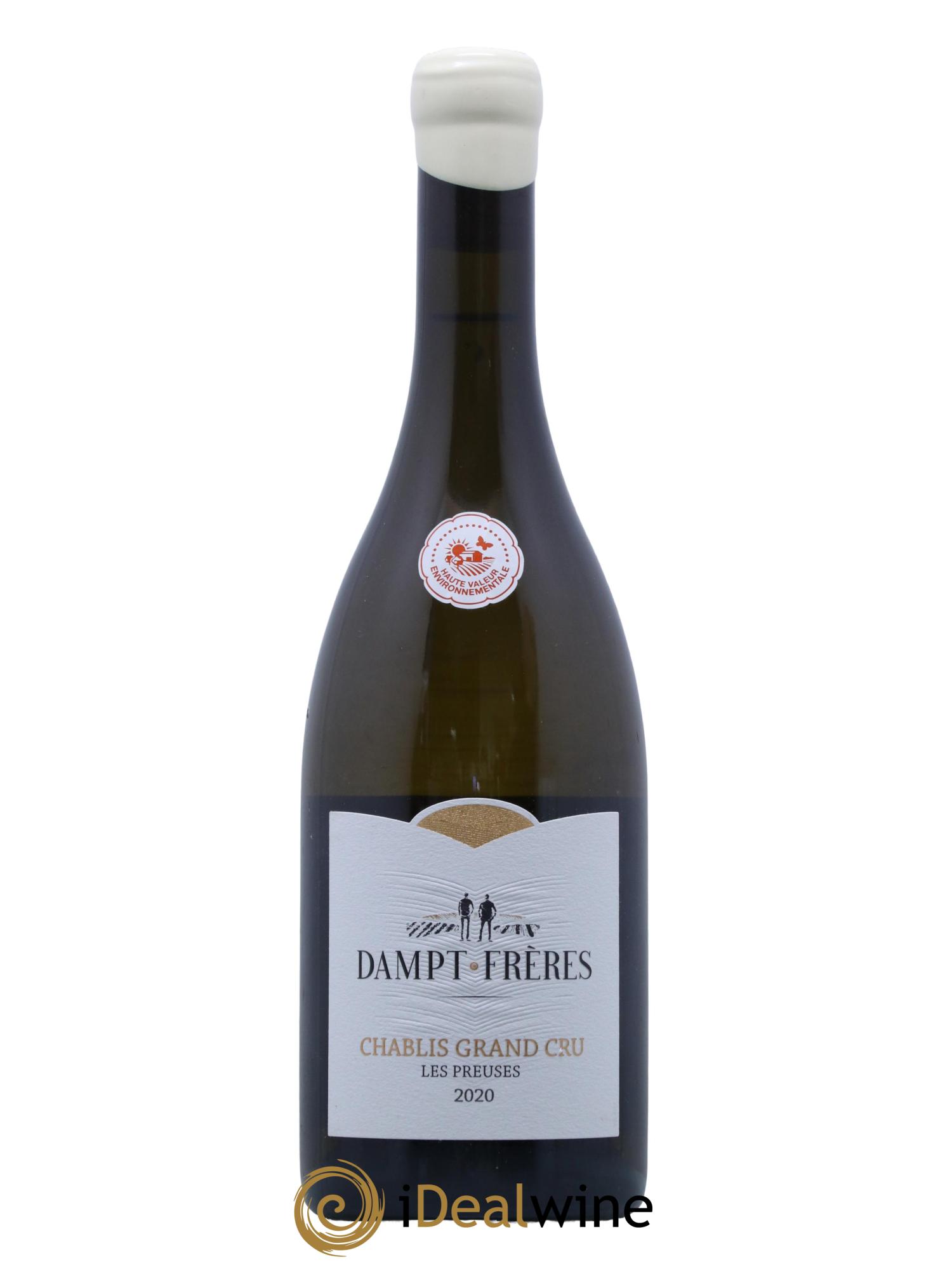 Chablis Grand Cru Les Preuses Dampt Freres 2020 - Lot de 1 bouteille - 0