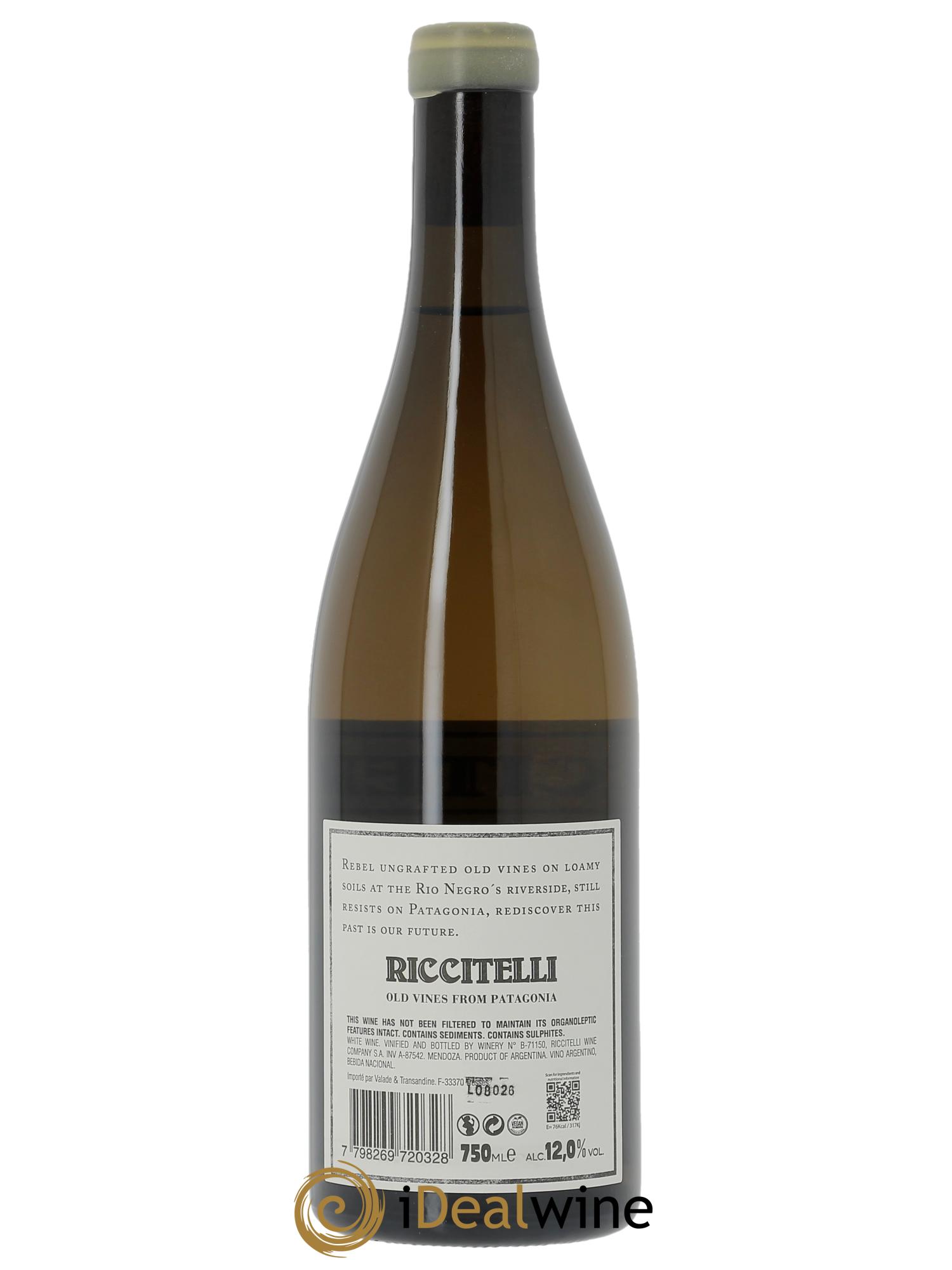 Rio Negro Matias Riccitelli Old Vine Chenin blanc 2024 - Lot de 1 bouteille - 1