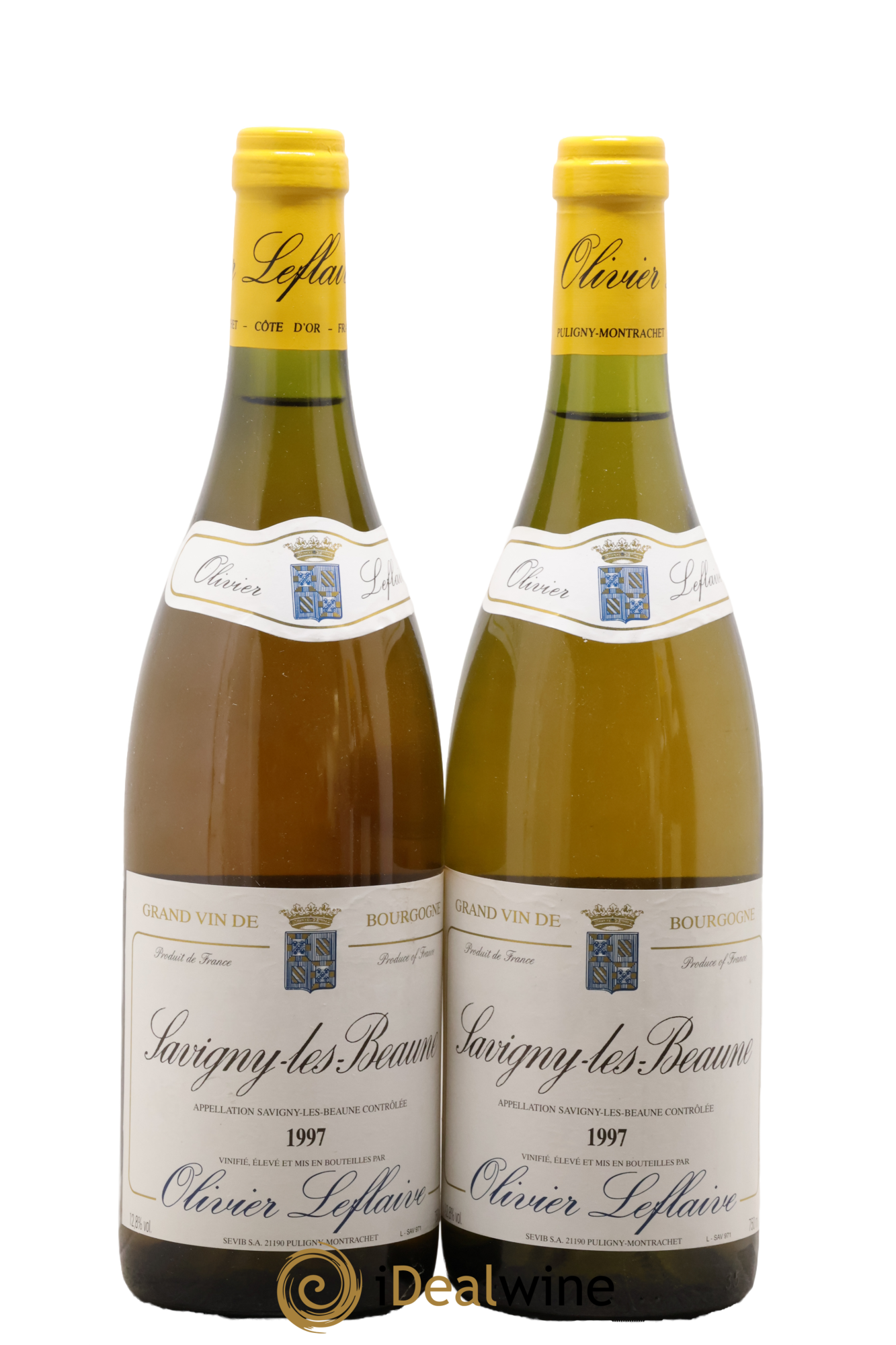Savigny-lès-Beaune Olivier Leflaive 1997 - Lot de 2 bouteilles - 0