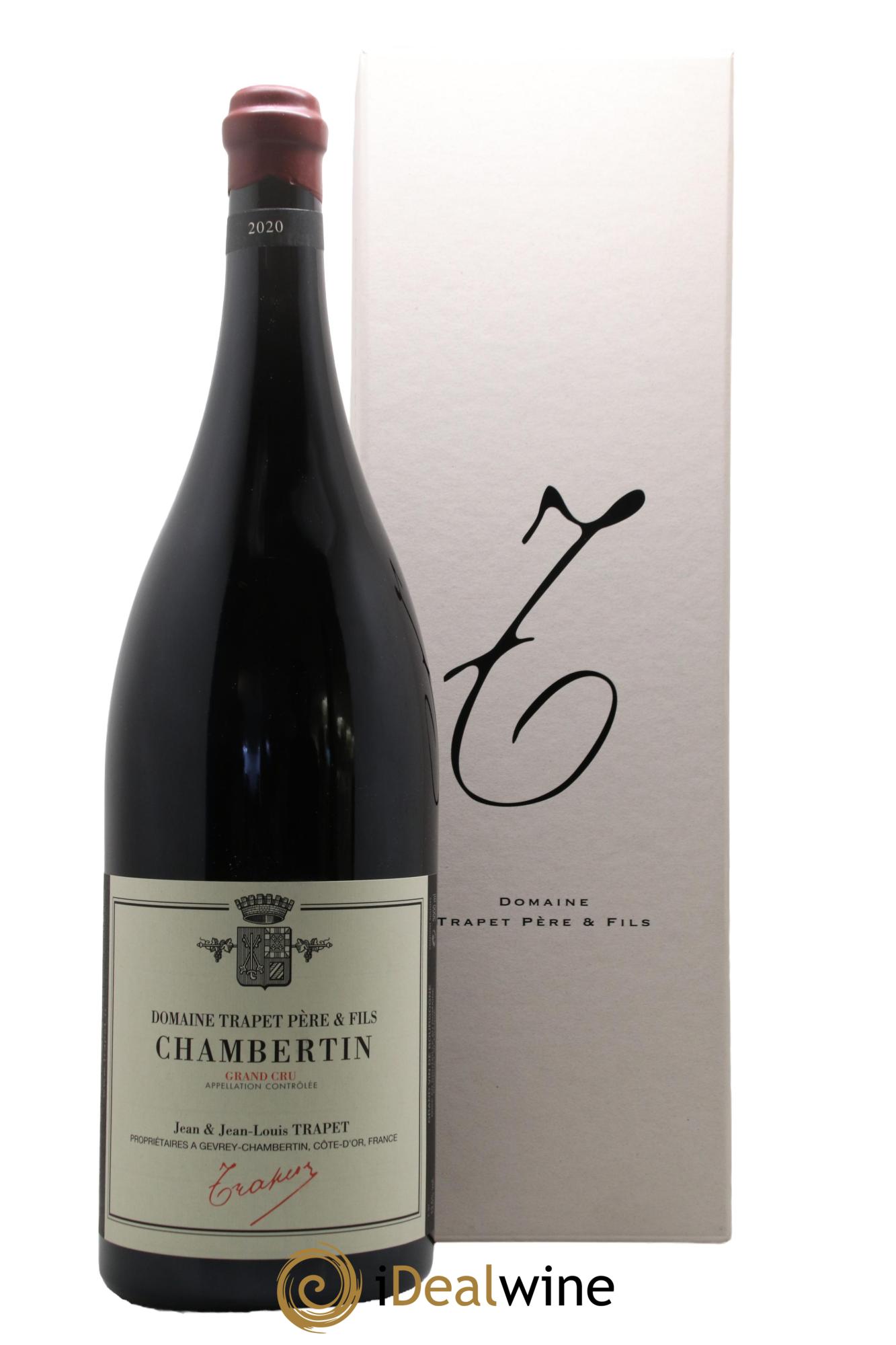 Chambertin Grand Cru Domaine Trapet 2020 - Lot de 1 double magnum - 0