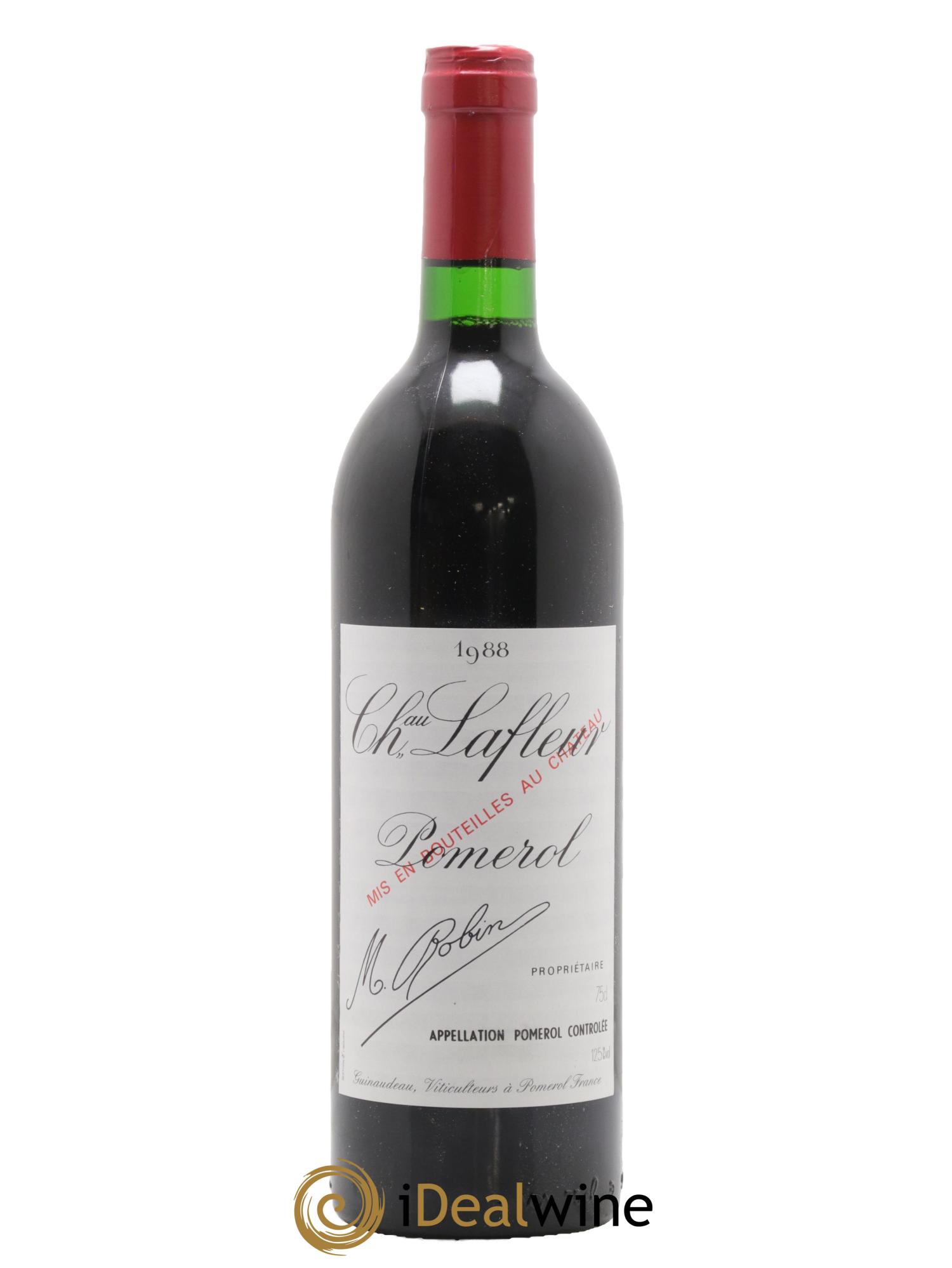 Château Lafleur 1988 - Lot de 1 bouteille - 0