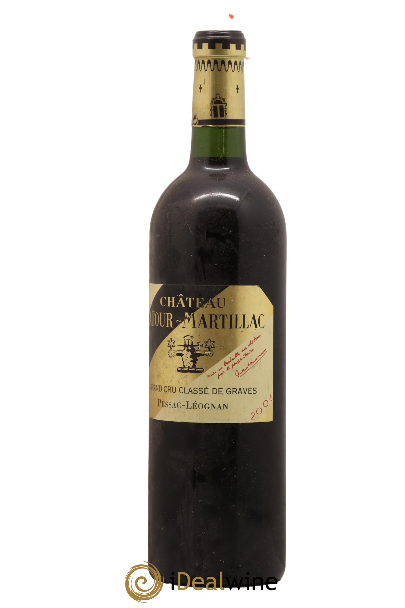 Château Latour-Martillac Cru Classé de Graves 2006 - Lot de 1 bouteille - 1