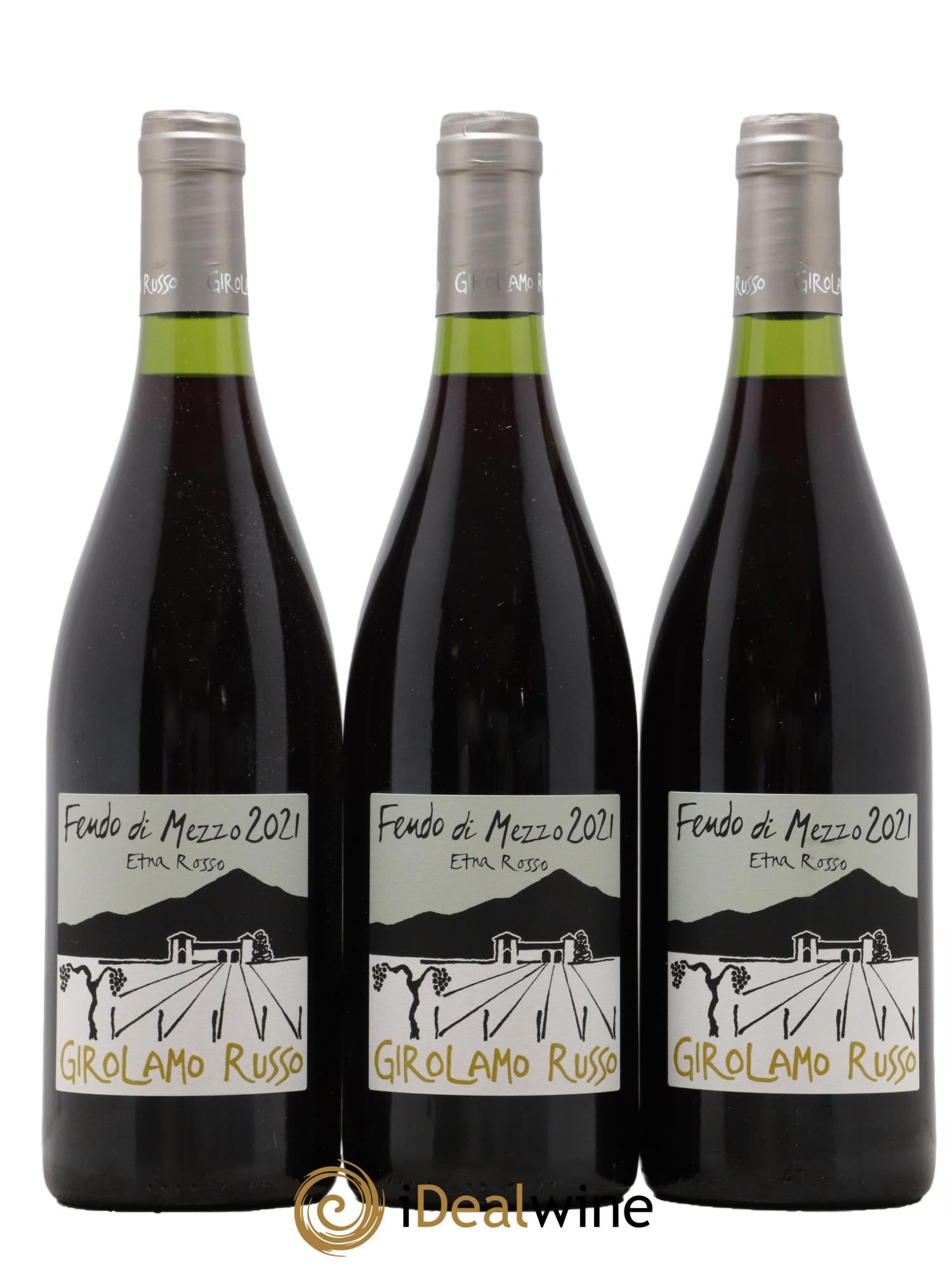 Italie Etna Feudo di Mezzo Girolamo Russo 2021 - Lot de 3 bouteilles - 0