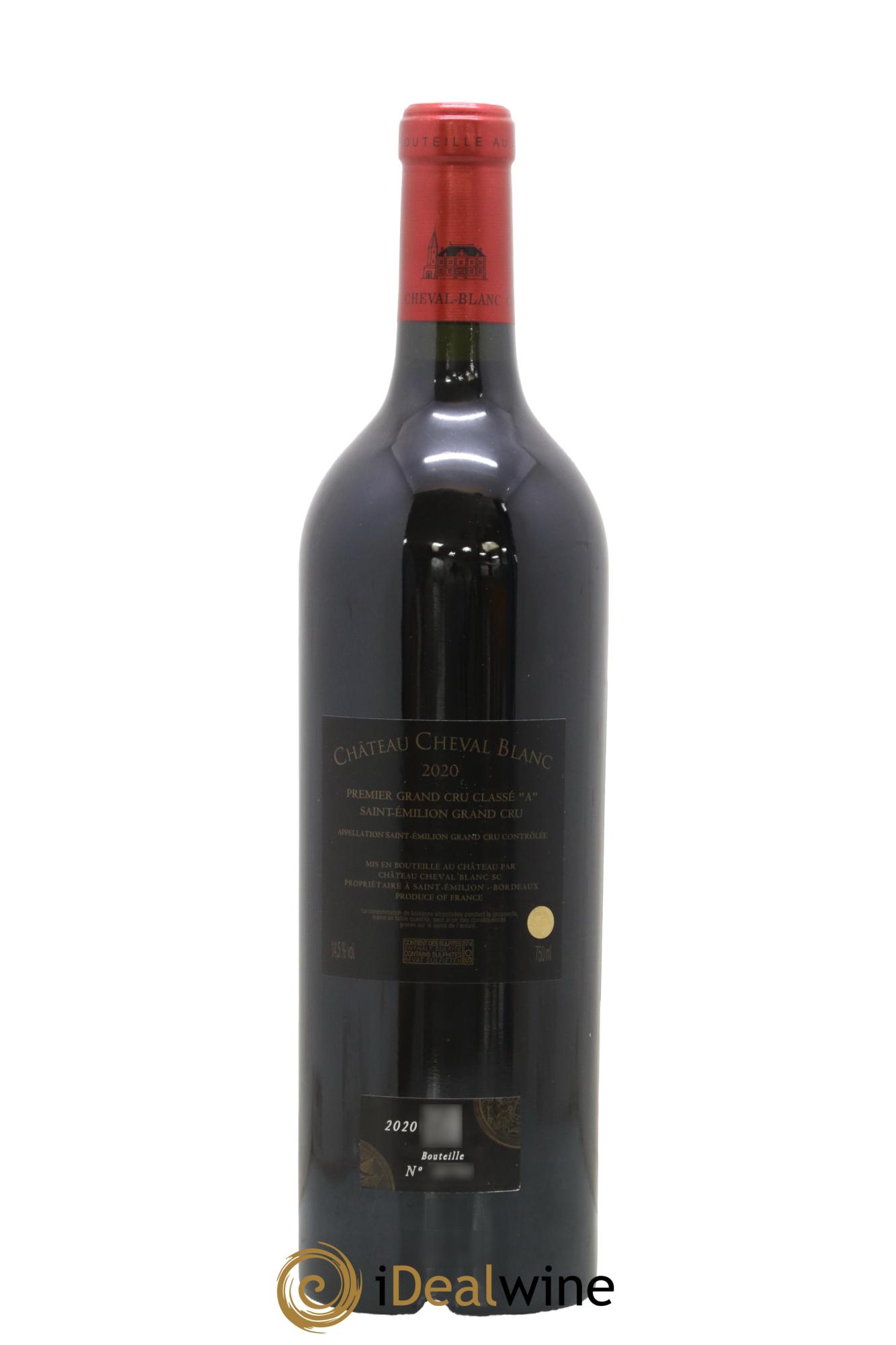 Château Cheval Blanc 1er Grand Cru Classé A 2020 - Lot of 1 bottle - 1
