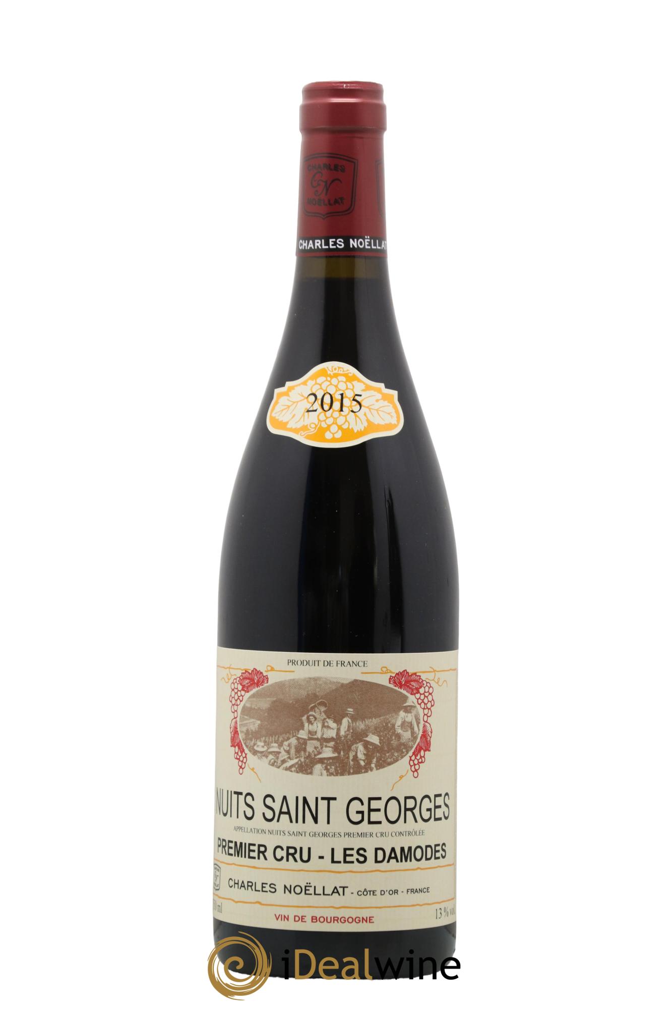 Nuits-Saint-Georges 1er Cru Les Damodes Domaine Charles Noellat 2015 - Lot de 1 bouteille - 0