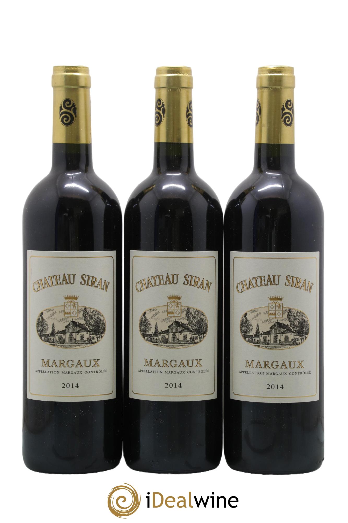 Château Siran 2014 - Lotto di 3 bottiglie - 0