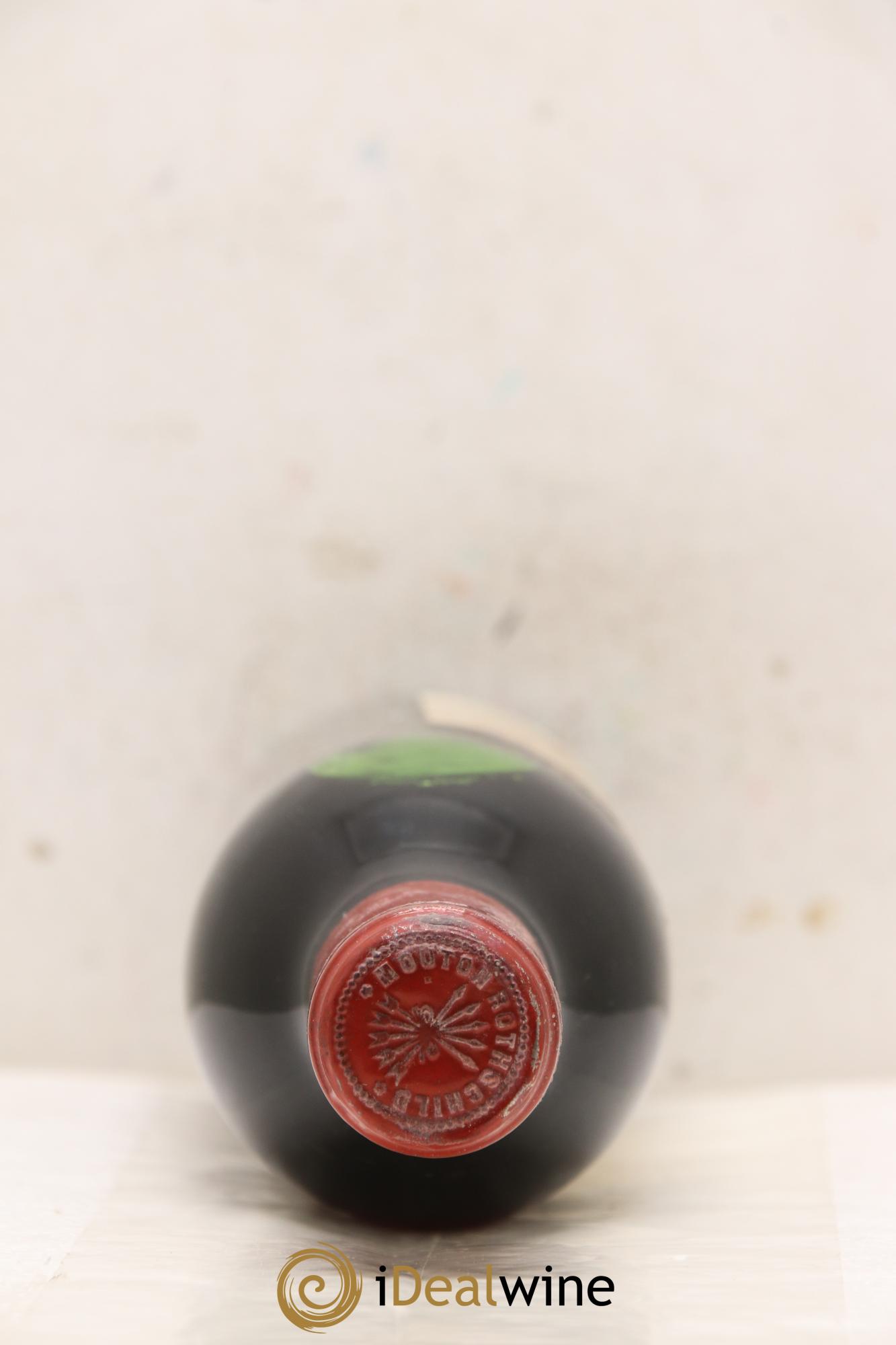 Château Mouton Rothschild 1er Grand Cru Classé 1972 - Lot de 1 demi bouteille - 1