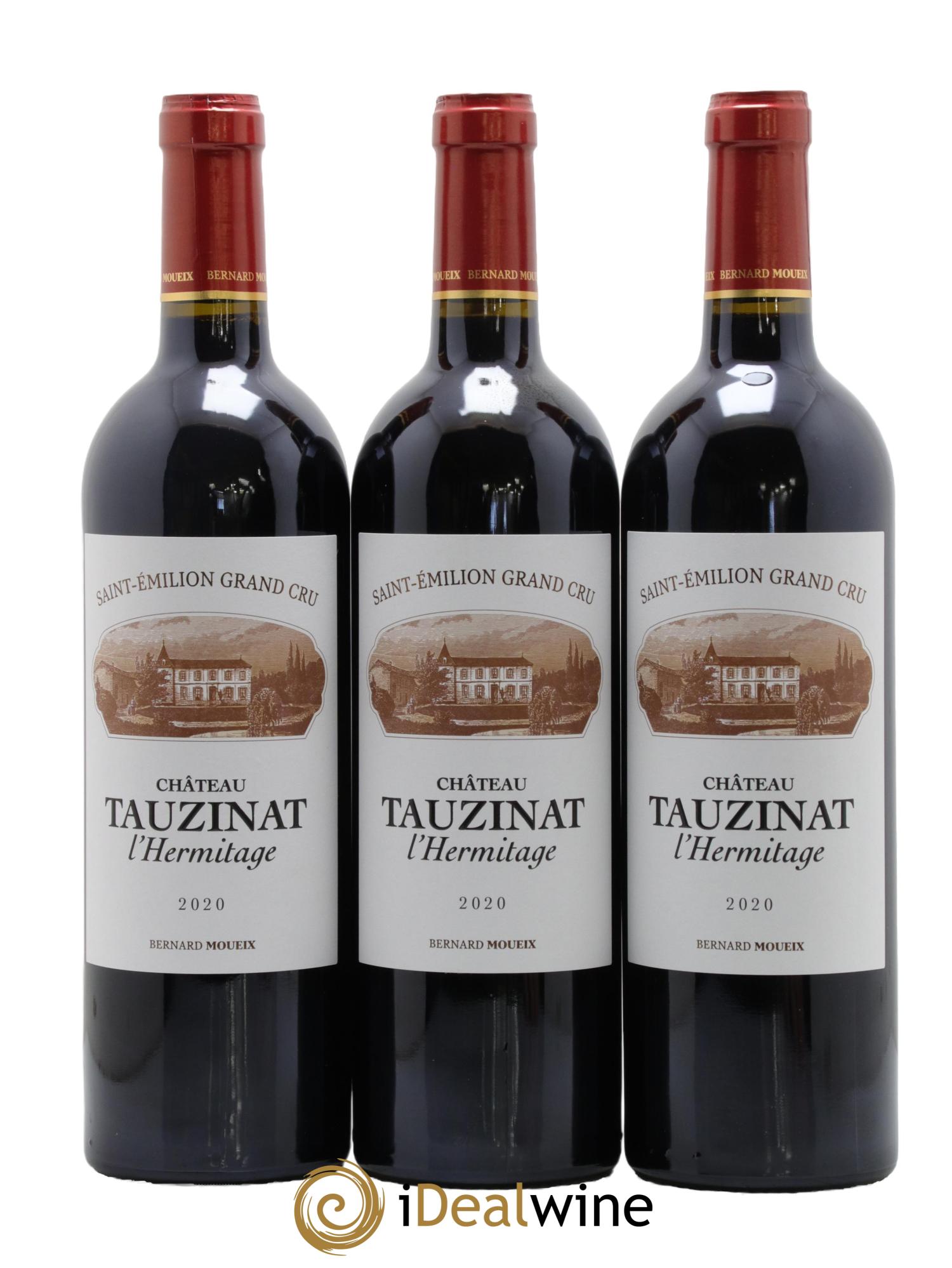 Château Tauzinat-l'Hermitage 2020 - Lot of 3 bottles - 0
